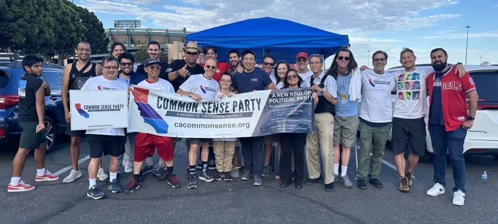 Campaigning in California