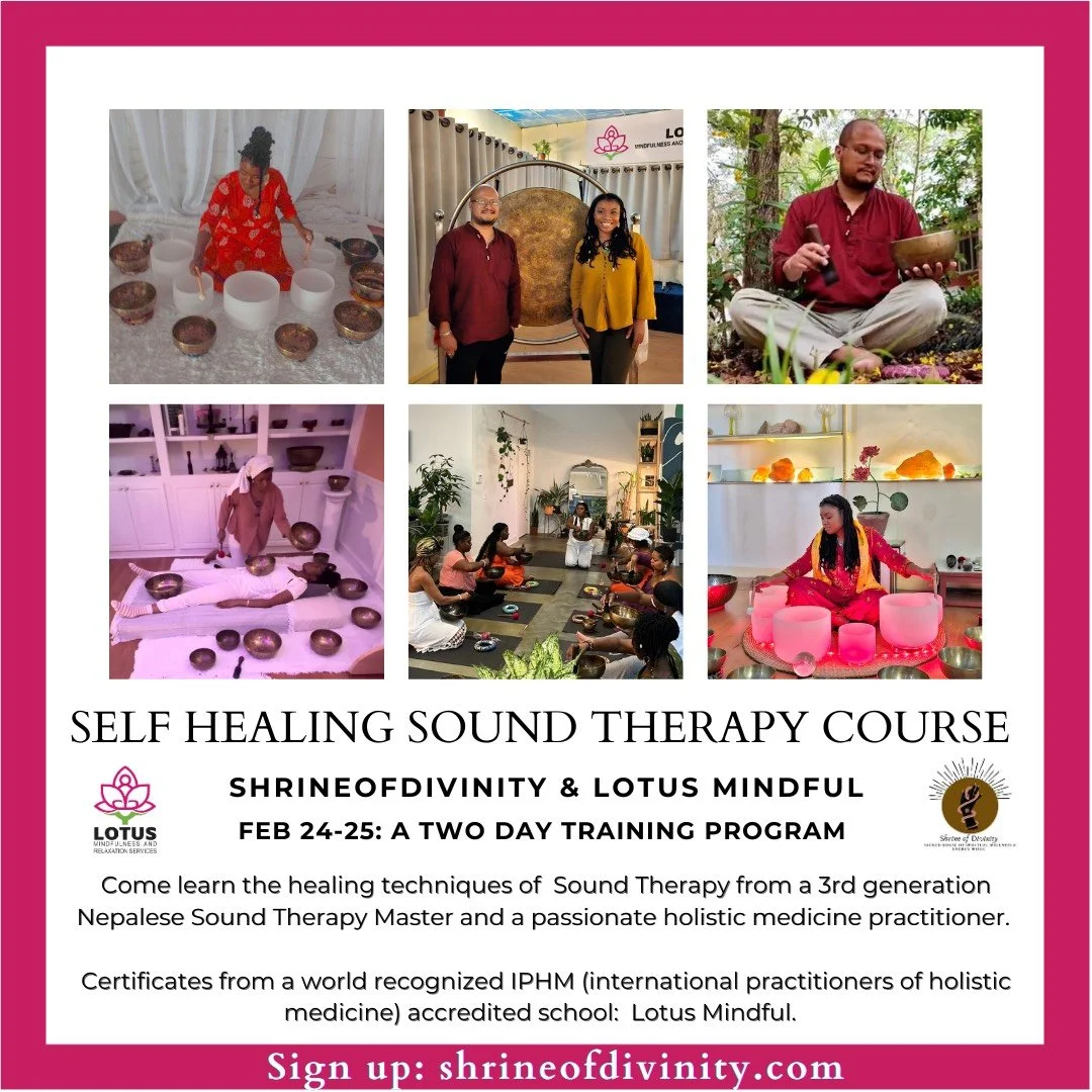 Sound Healing Shop — Shrine Of Divinity Healing House