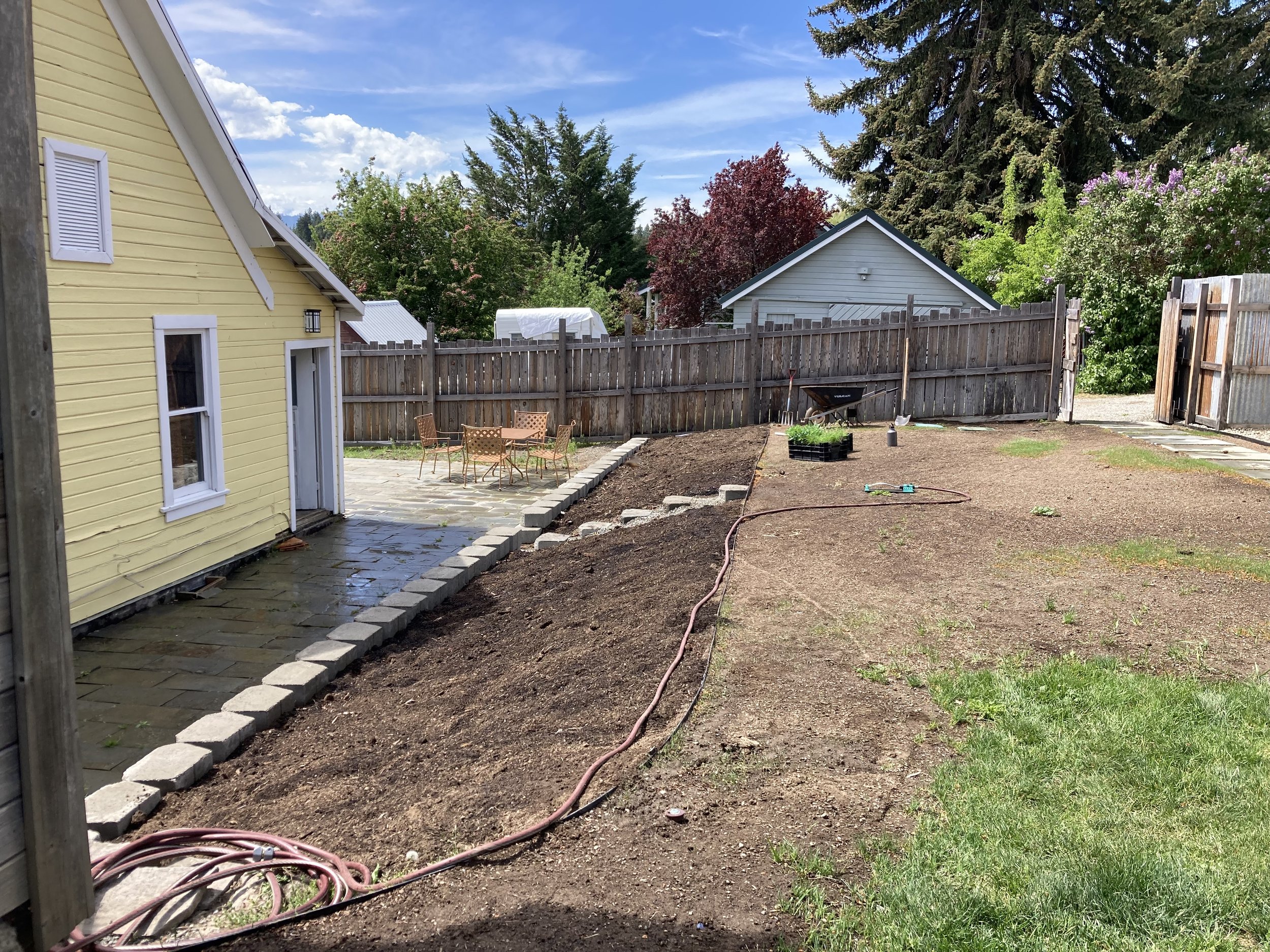 Before - drought tolerant, low maintenance 