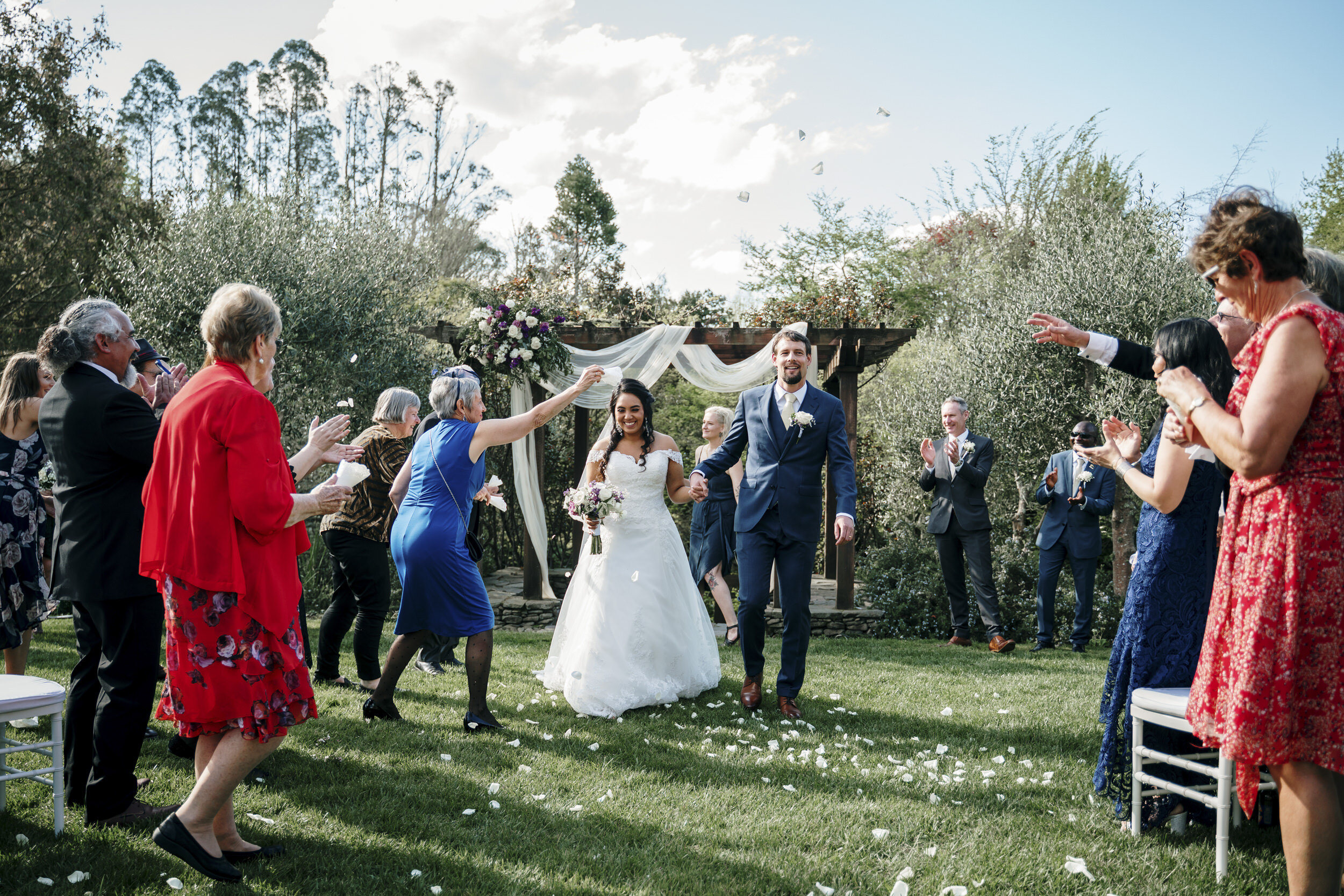 Auckland Wedding Photographer | Auckland Wedding Videographer | Private Estate Wedding | Airbnb Wedding Venue | Chilean Wedding | Intimate Wedding | Hamilton Wedding