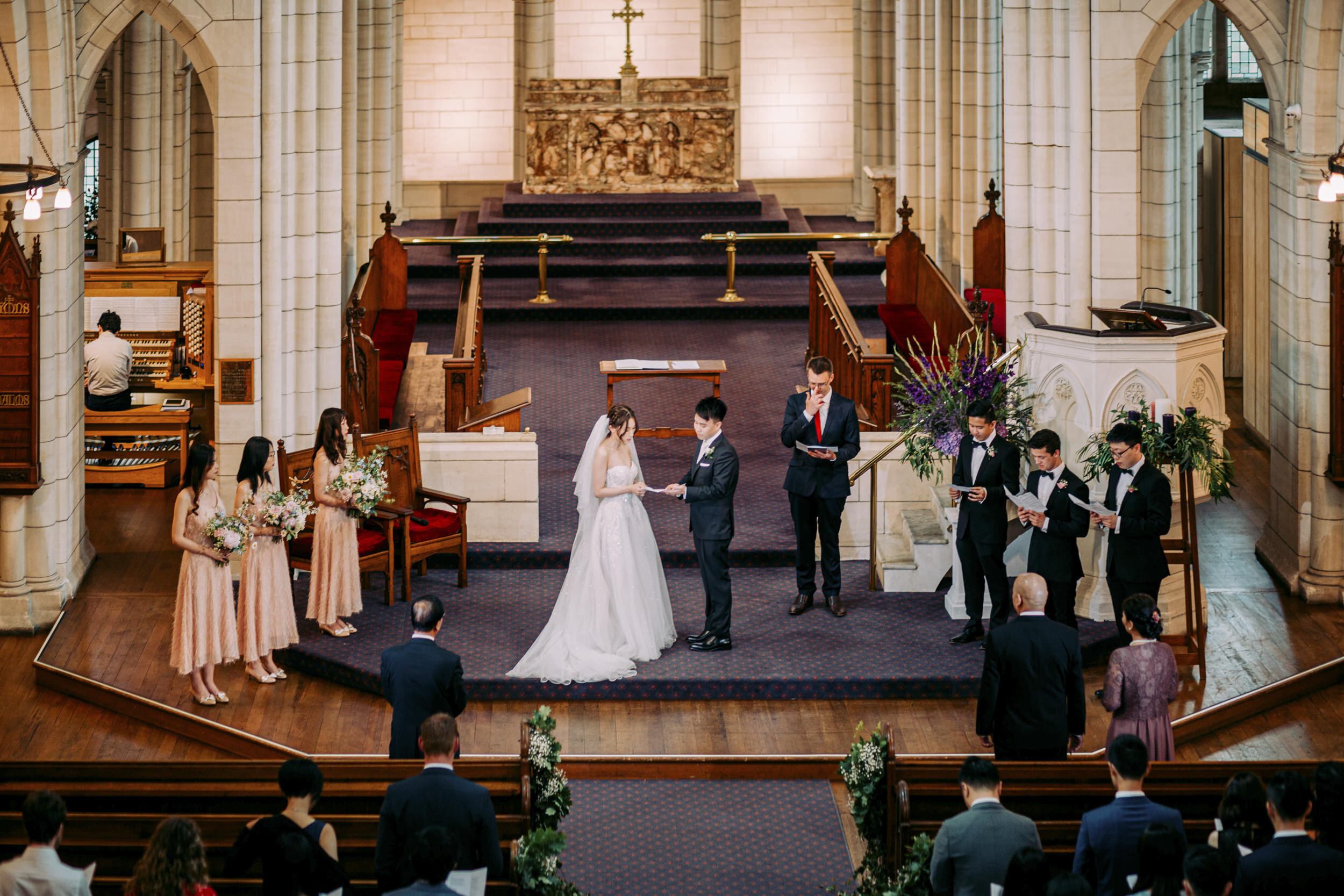 St Matthew in the city Wedding | Auckland Wedding Venue | Auckland Wedding Photographer | Auckland Wedding Videographer | Auckland Church Wedding