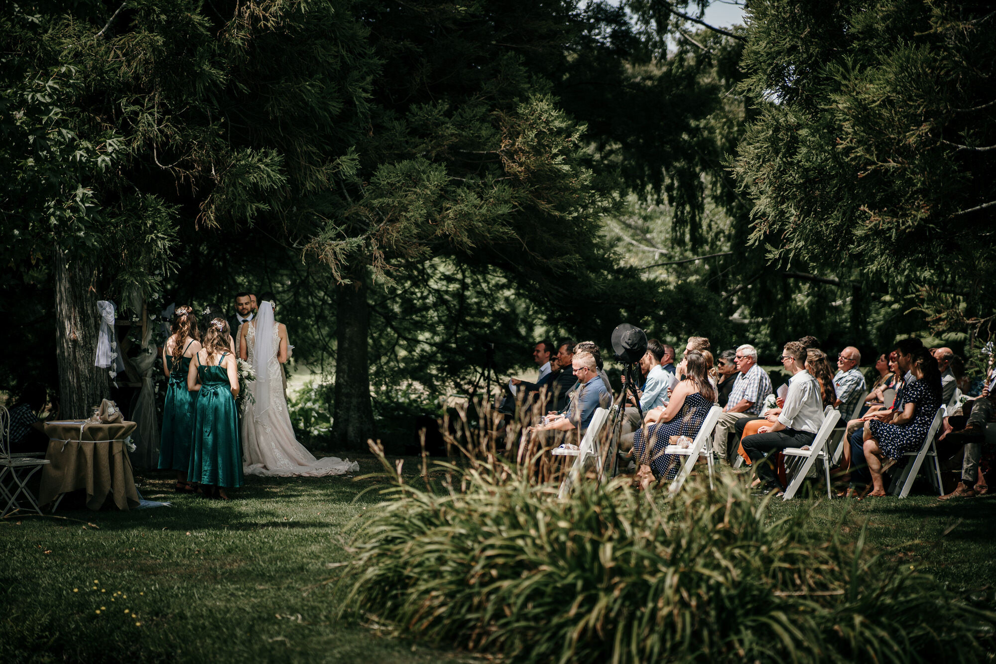 The Waterlily Garden Tauranga Wedding