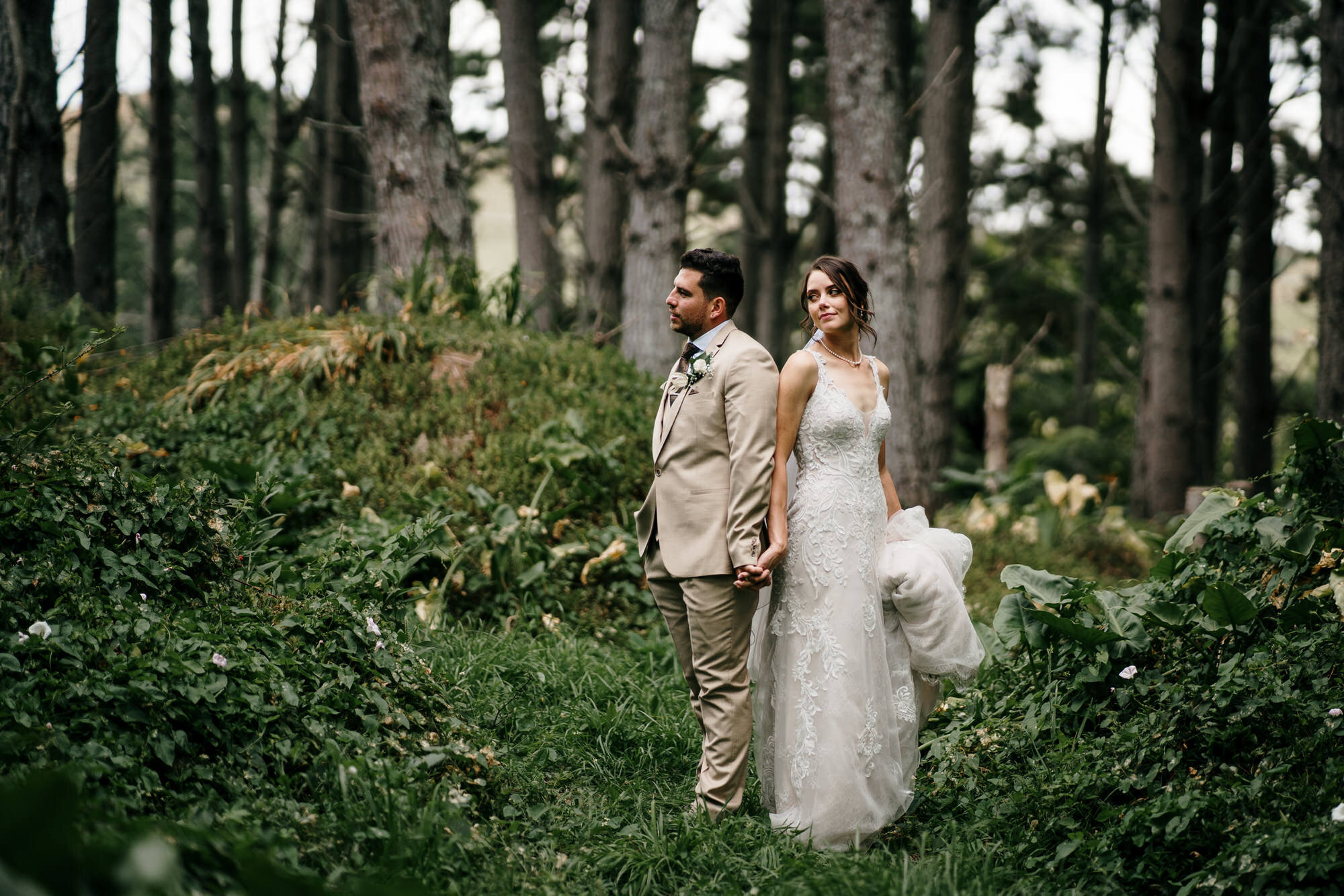 Waterlily Garden Wedding | Auckland Wedding Photographer | Tauranga Wedding Venue | Waihi Venue | Forest Wedding