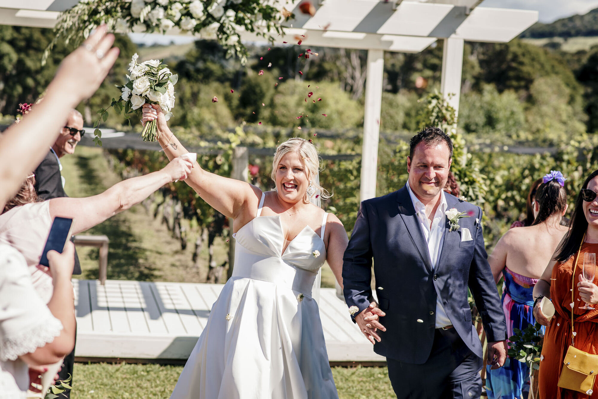 Waiheke Wedding Venue | Waiheke Venue | Auckland Wedding Photographer | Auckland Wedding Videography | Dog Furry Wedding