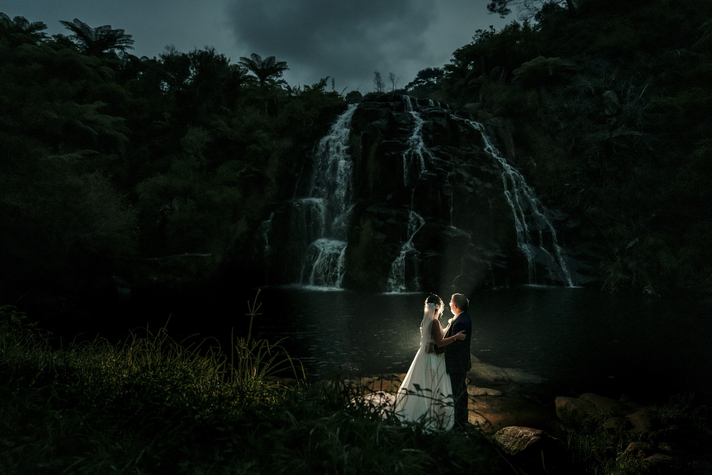 The Waterlily Garden | Waterfall Wedding Photography | Auckland Wedding Photographer and Videography | Garden Wedding Venue | Waihi Wedding Venue | Waikato Venue 