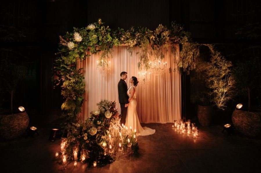 Auckland Wedding Lighting Decoration | Wedding Hire | Auckland Wedding Photographer and Videographer | Luxury Wedding 