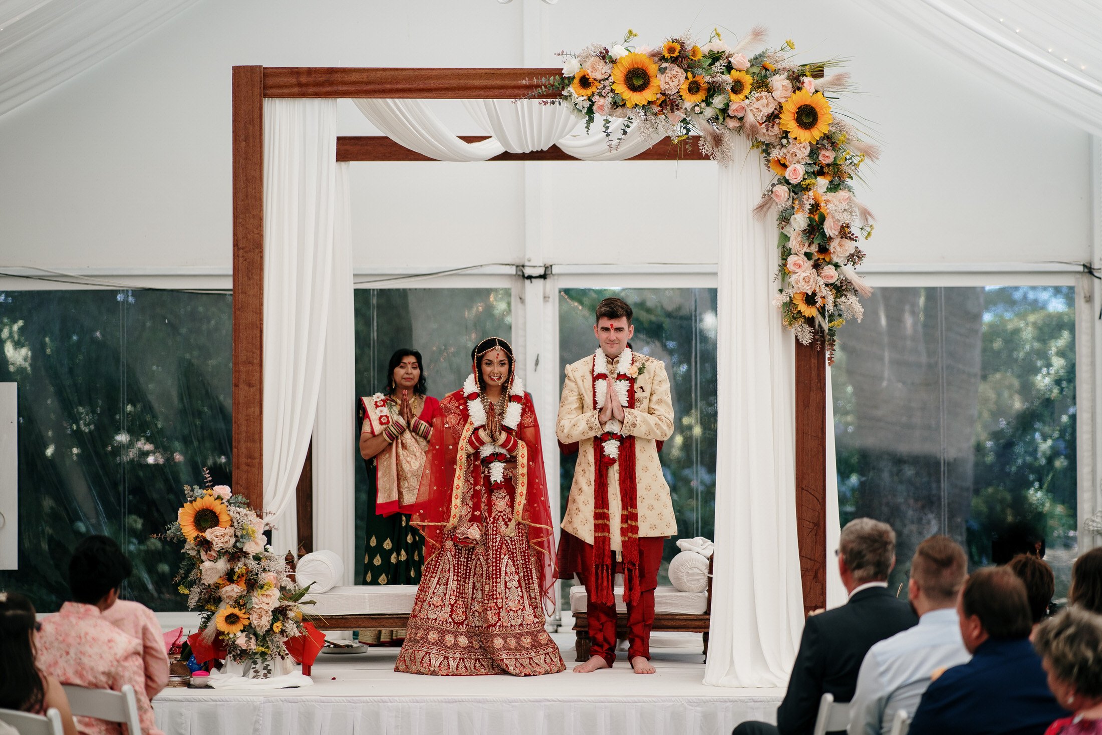 Auckland Wedding Photography &amp; Videography | Luxury Wedding | The Blodge Wedding | Kumeu Wedding Venue | Indian Wedding | Hindu Wedding Ceremony | DIY Wedding | Allely Estate Wedding