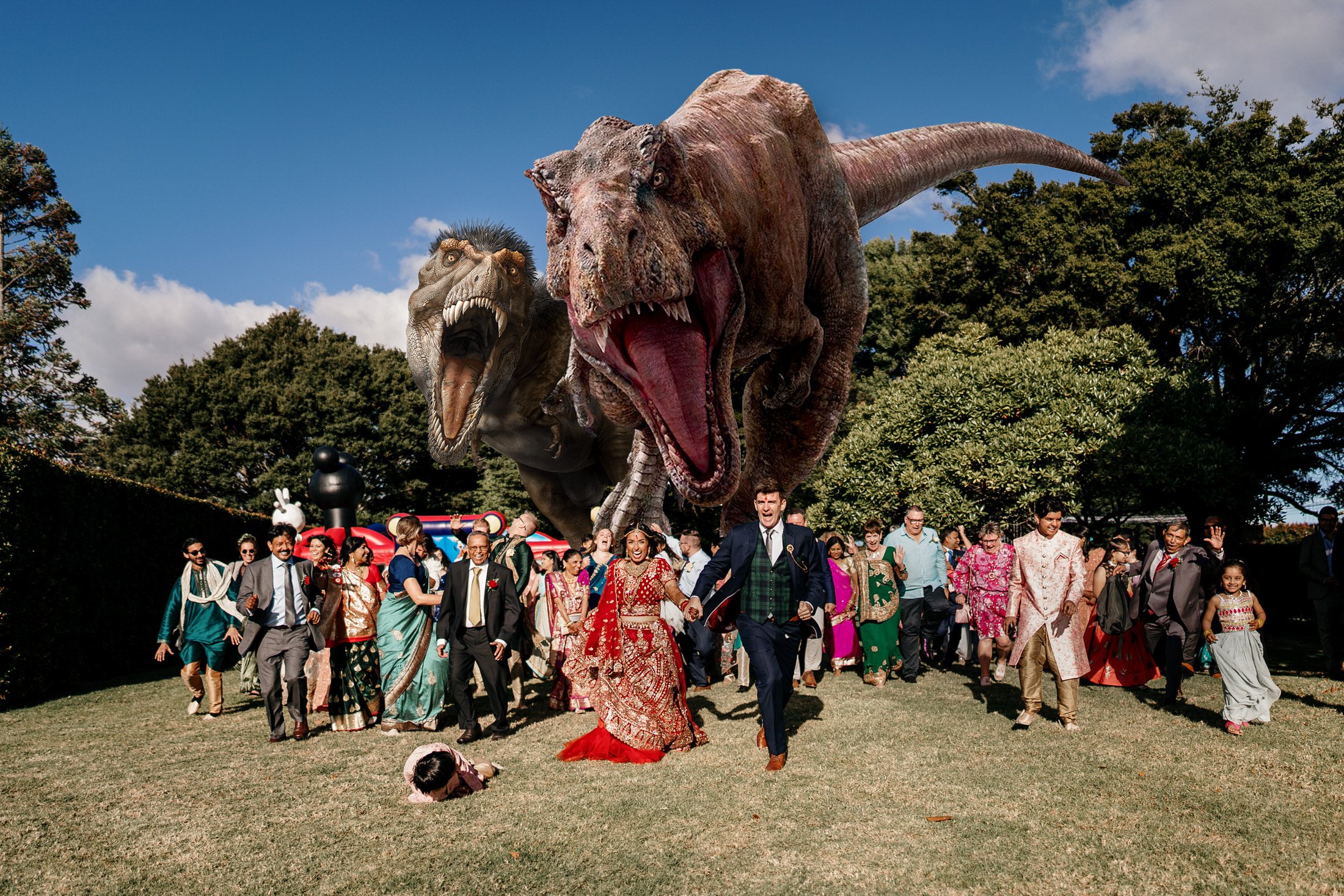 Auckland Wedding Photography &amp; Videography | Luxury Wedding | Dinosaur Wedding Photo | Kumeu Wedding Venue | Indian Wedding | Hindu Wedding Ceremony | DIY Wedding | Allely Estate Wedding