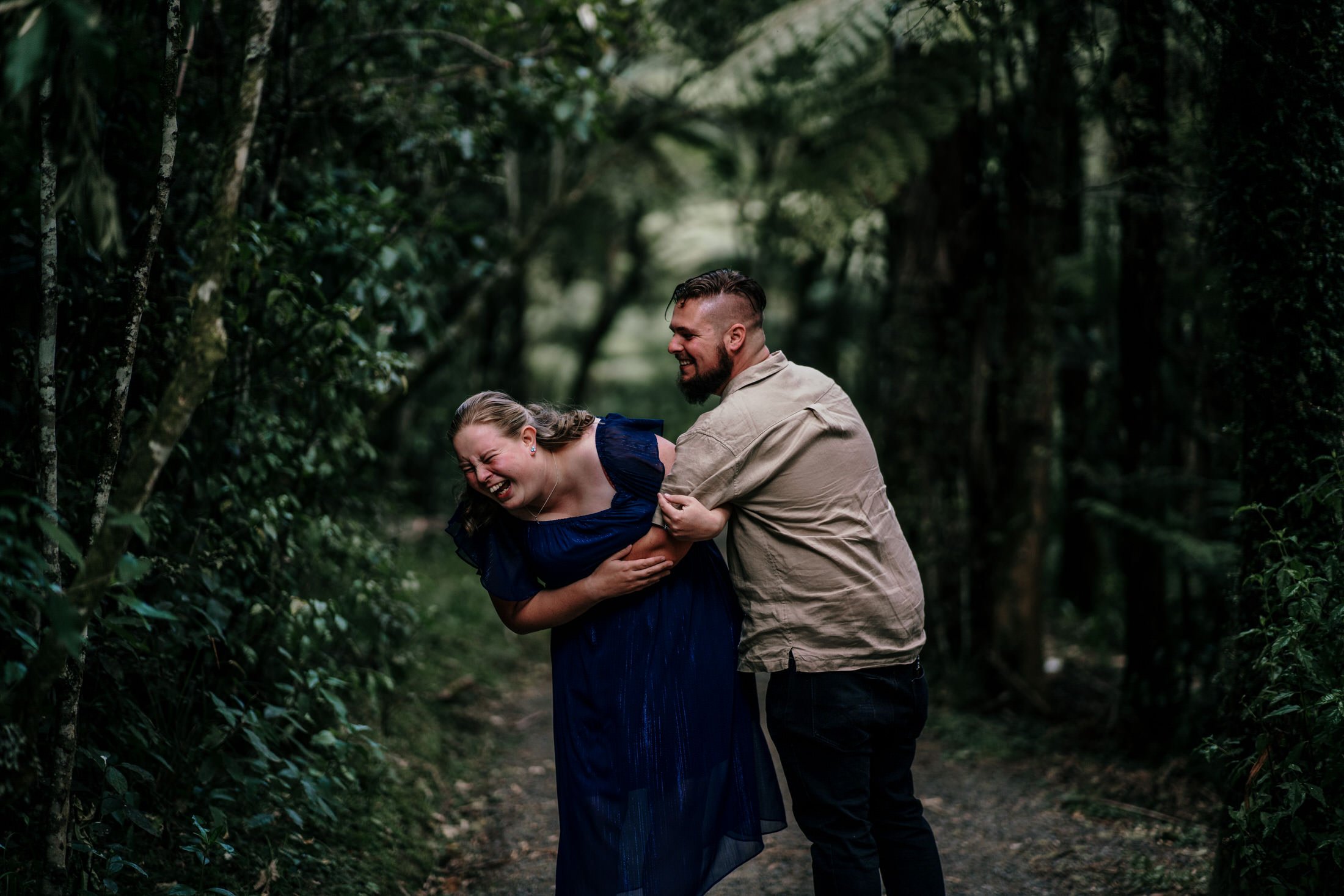 Auckland Engagement Photography | Auckland Wedding Photographer and  Videography | Hunua Falls Engagement Photography | Forest Engagement | Waterfall Shoot