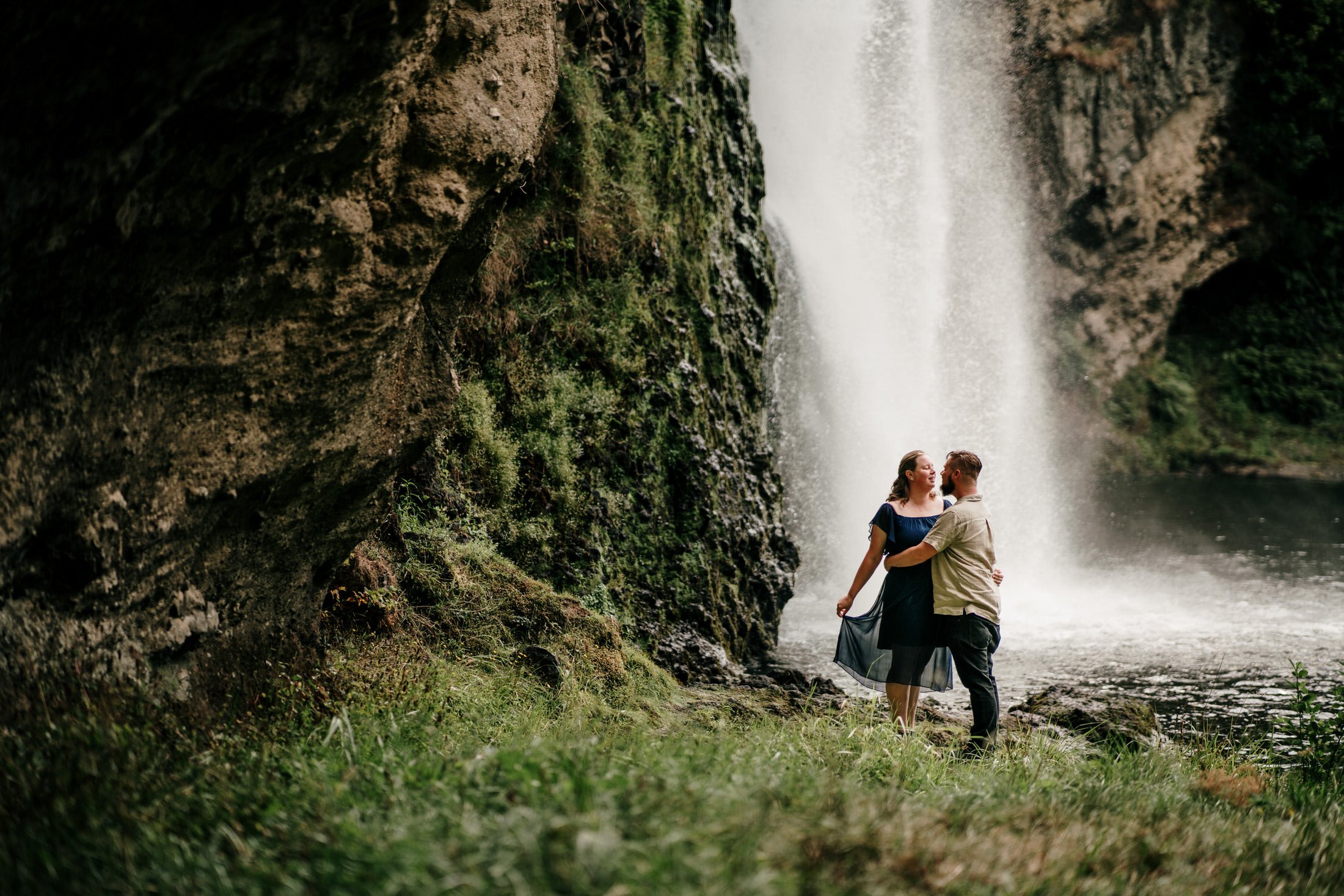 Auckland Engagement Photography | Auckland Wedding Photographer and  Videography | Hunua Falls Engagement Photography | Forest Engagement | Waterfall Shoot