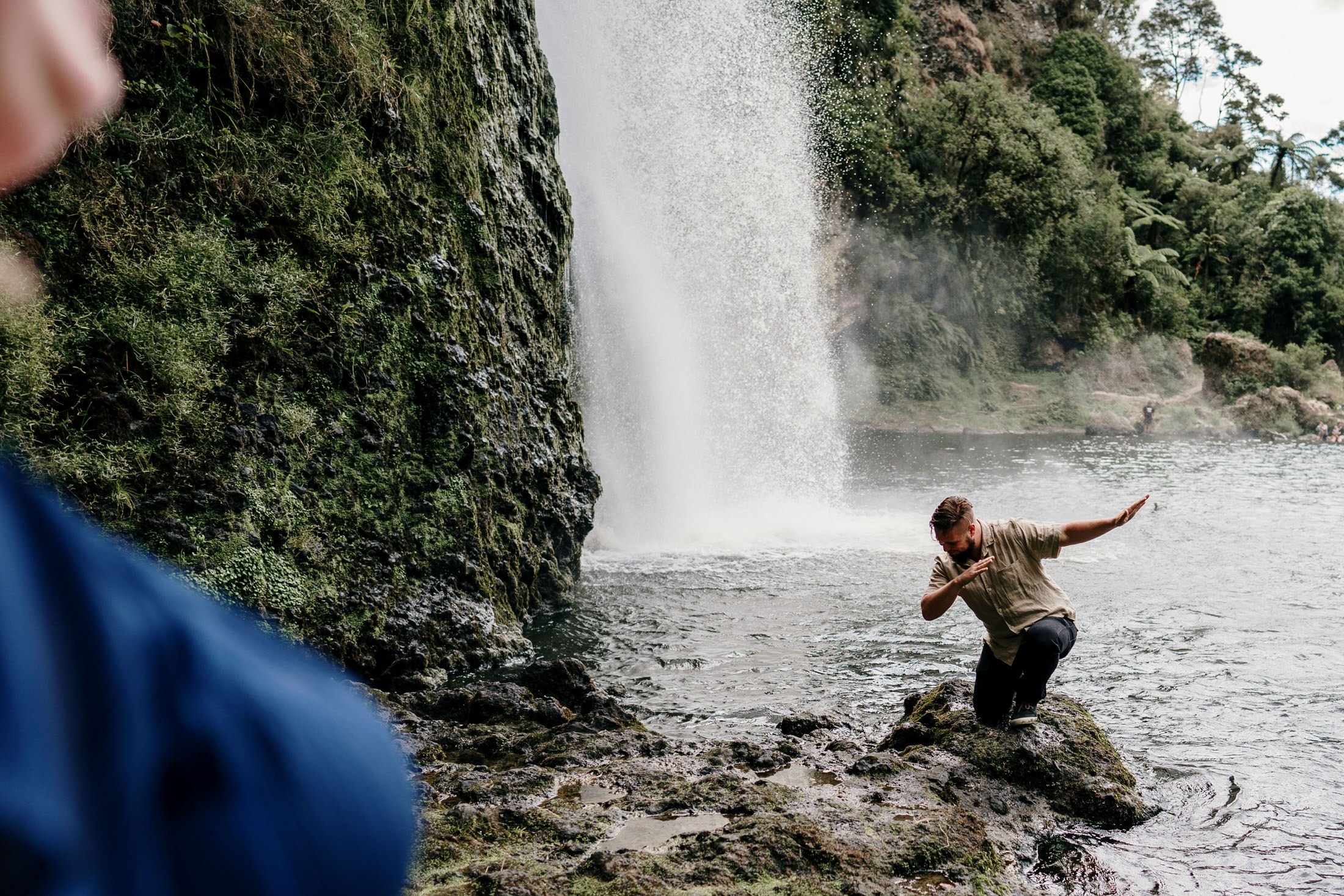 Auckland Engagement Photography | Auckland Wedding Photographer and  Videography | Hunua Falls Engagement Photography | Forest Engagement | Waterfall Shoot