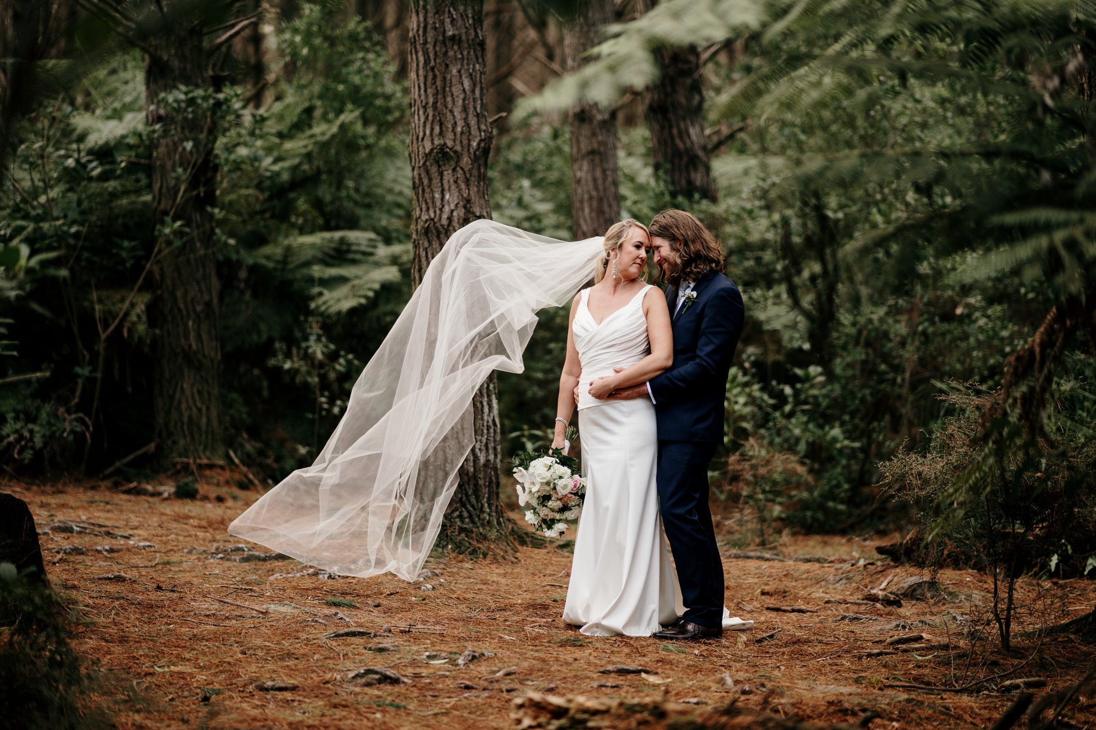Auckland Wedding Photographer | Auckland Wedding Videographer | Rock'N Roll Wedding | Kumeu Venue | DIY Wedding | Allely Estate Wedding Venue | Forest Wedding | Wedding Sunset Photography