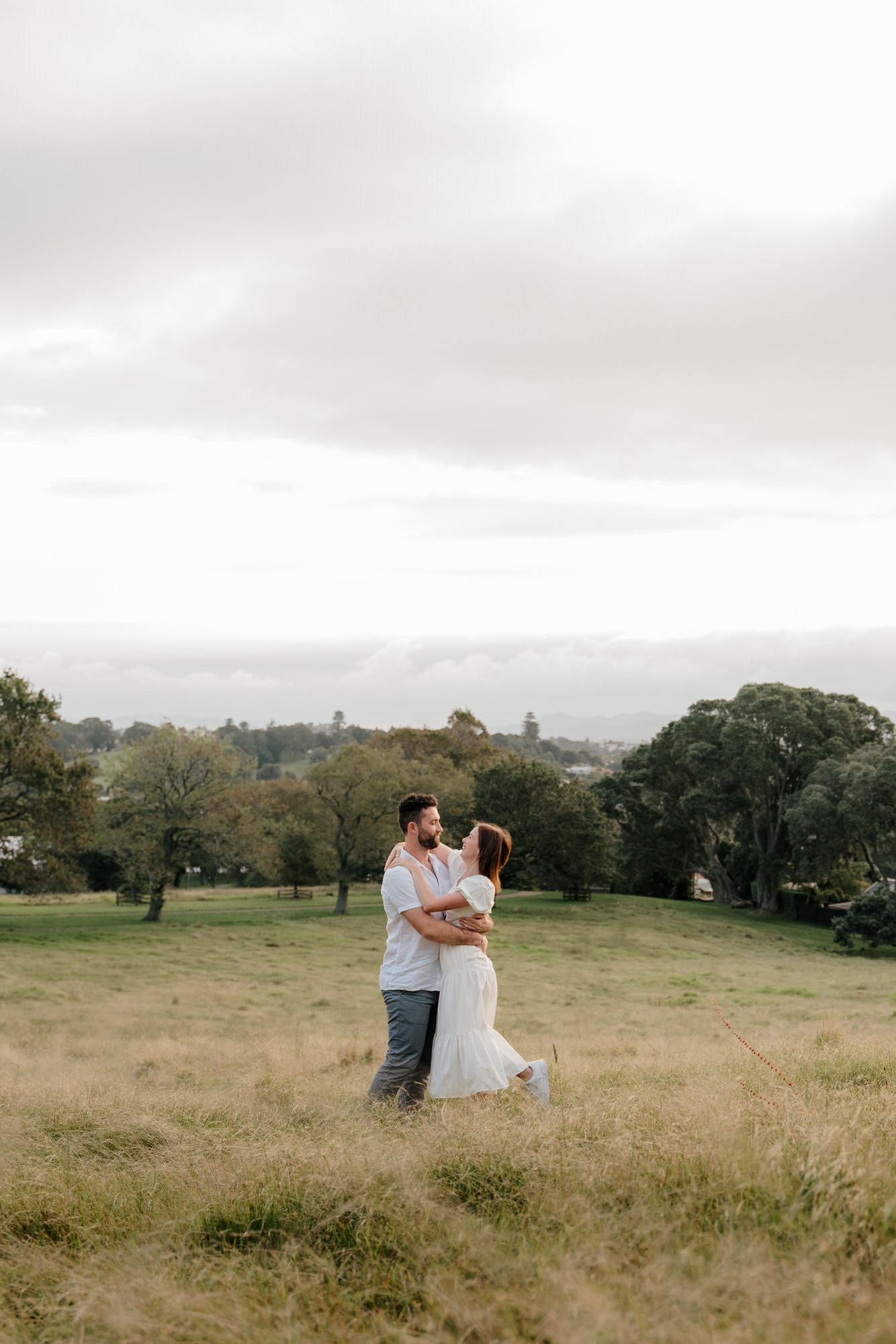 Engagement photograph |  Cornwall park | Auckland Wedding Photographer | Best Videographer | New Zealand Videography | Sunset Photos | Sorrento in the Park