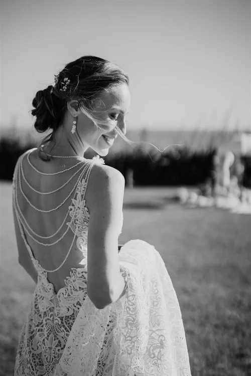 Wedding Gowns with effortless romance and timeless cuts In New Zealand |  Miss Chloe  Dear White | Auckland Wedding Photographer & Videographer