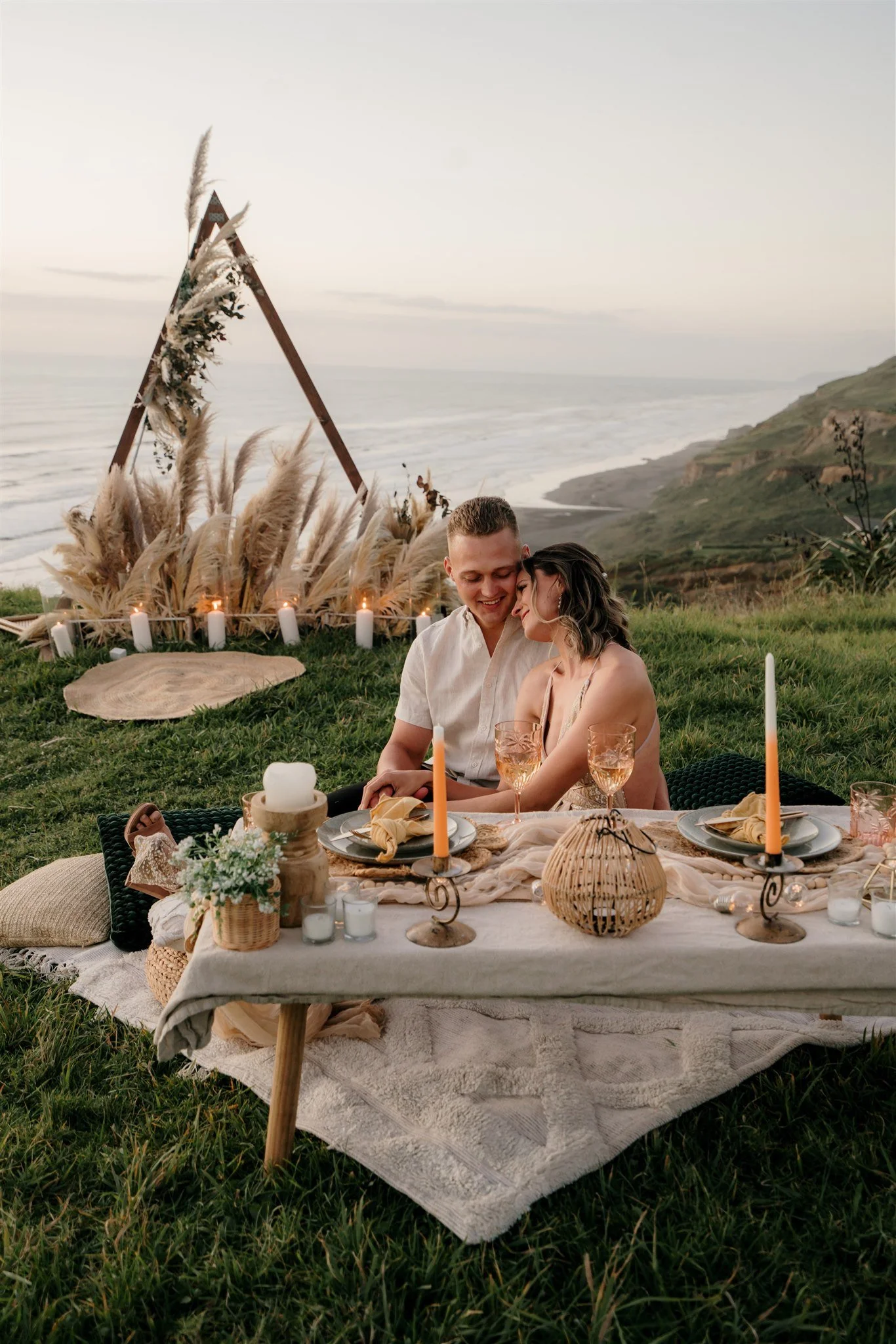 Jayden & Tristan | A Dreamy Sunset Proposal At Castaways | Auckland ...