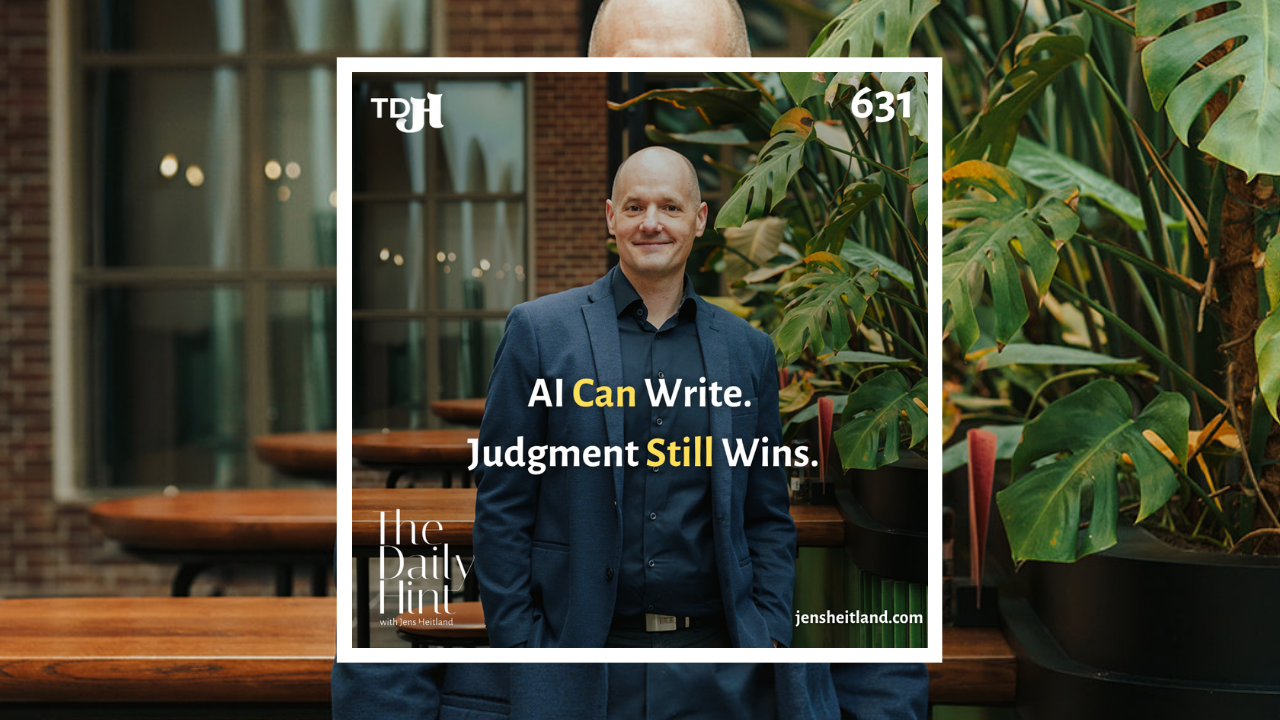 631- Why Executive Judgment Is Becoming The CEO Brand Advantage In The AI Era