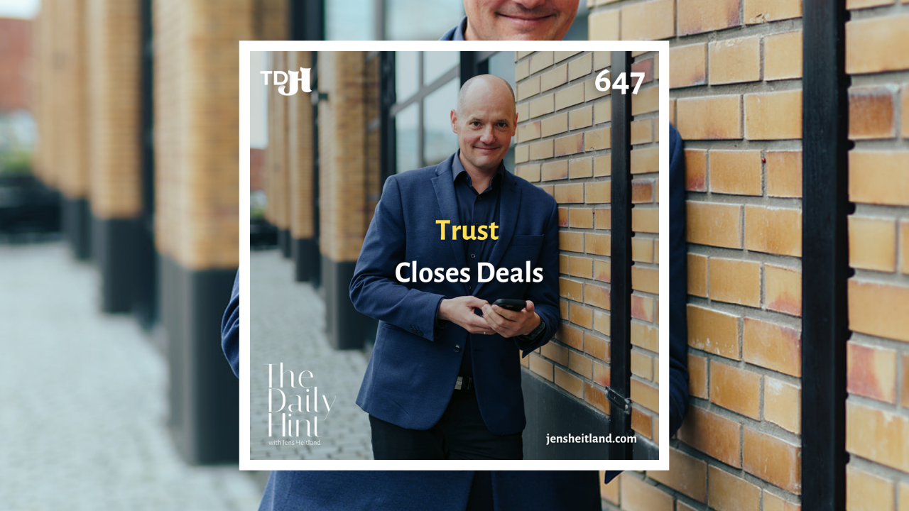 647- Why CEOs Close Deals Before the Meeting