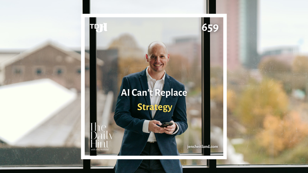 659 - Why Copy-Pasting From ChatGPT Is Not a Content Strategy