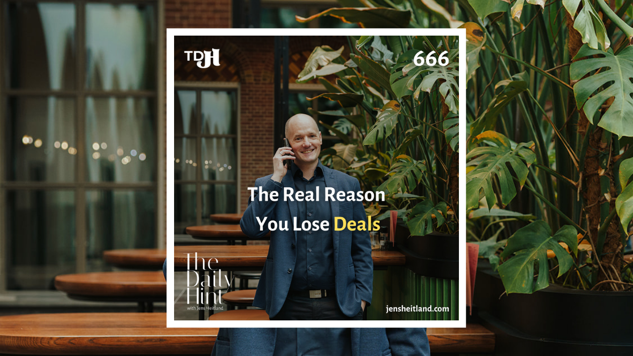 666 - Why B2B Sales Always Come Down to the Relationship