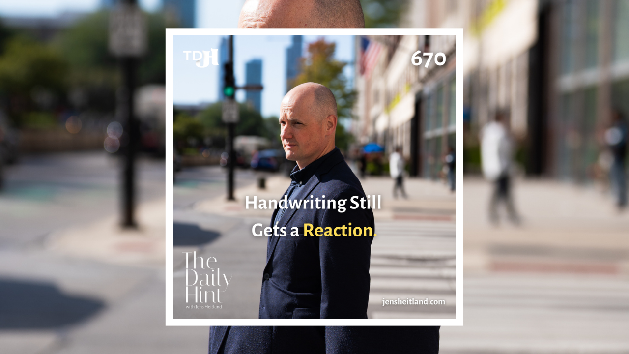 670 - Why Letters Still Outperform Email and LinkedIn Messages