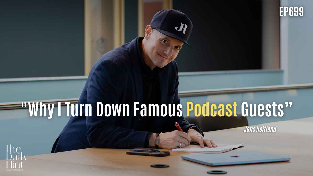 699 - &nbsp;Choosing a Podcast Guest Starts With Curiosity