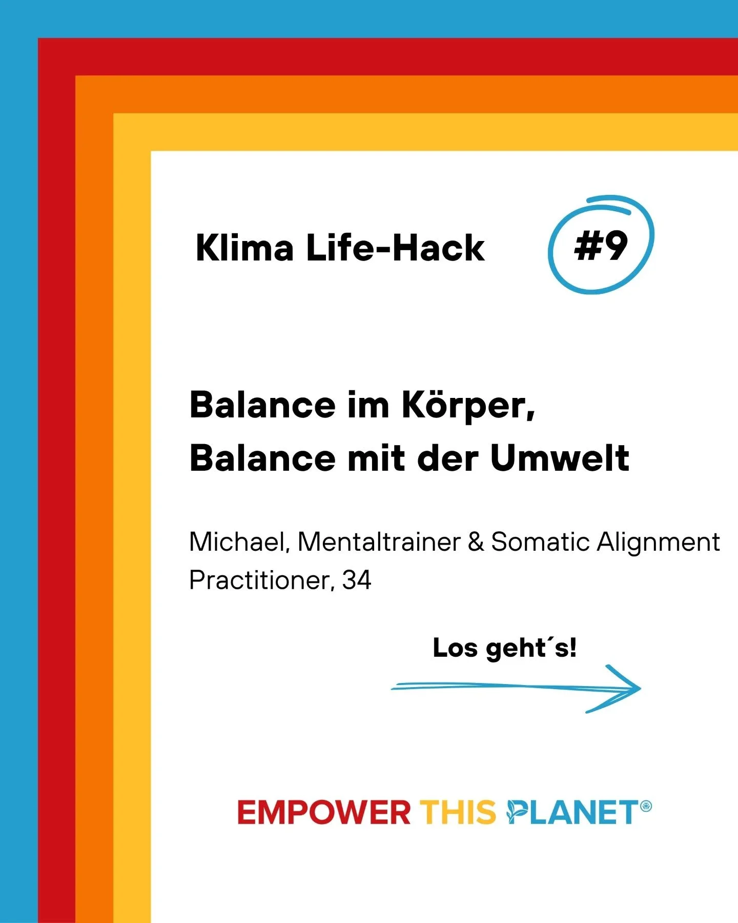 Wie dein Nervensystem dich selbst und die Welt ver&auml;ndert?
😀 Michael teilt seinen Life-Hack mit uns!

Unsere zweite und neueste Auflage von &bdquo;Das kleine Buch der gro&szlig;en Taten&ldquo; ist da! 

💡 Mit 21 alltagstauglichen Klima-Life Hac