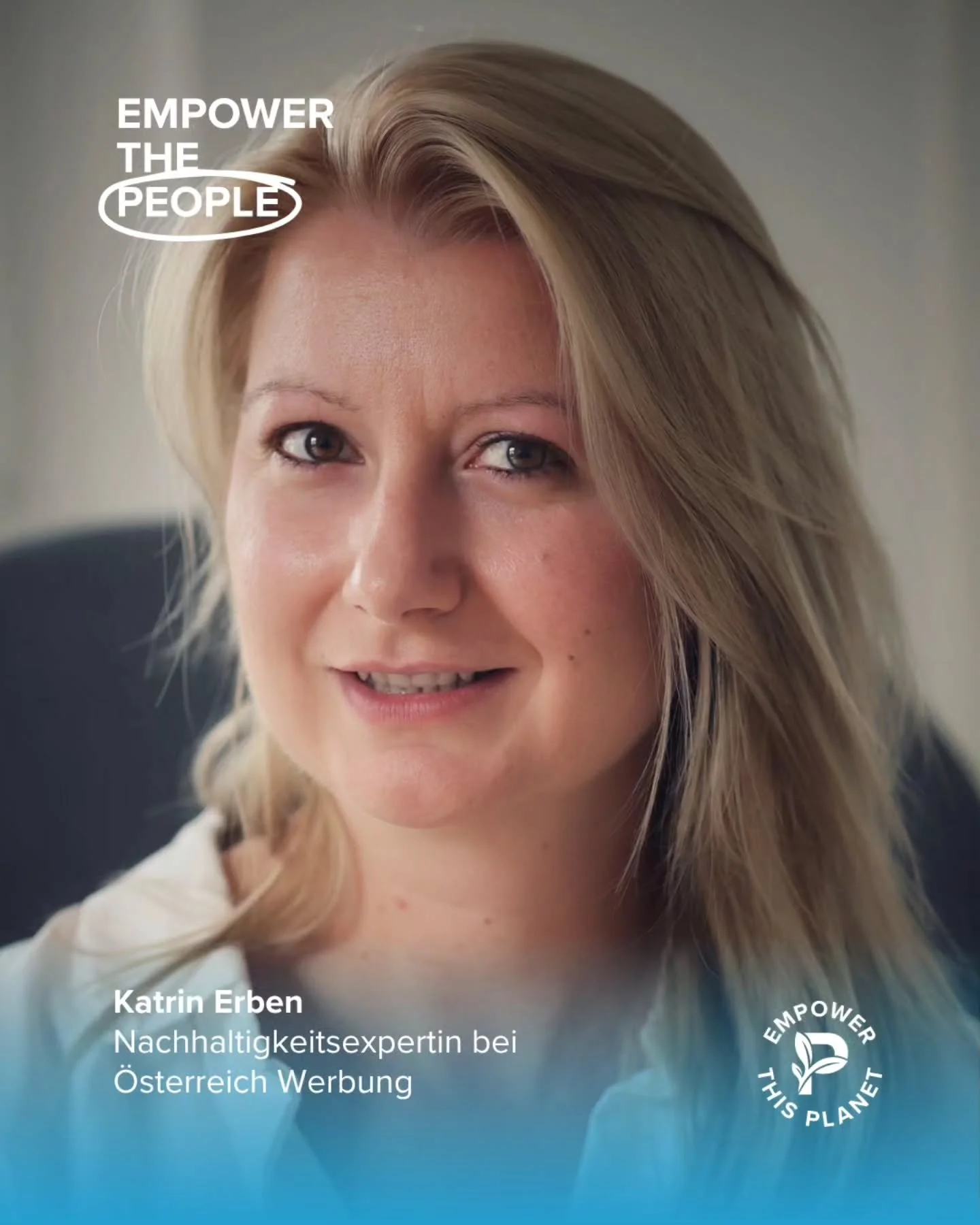 Willkommen bei Empower This Planet, Katrin Erben!

Katrin ist Nachhaltigkeitsexpertin bei der &Ouml;sterreich Werbung, der nationalen Tourismusorganisation &Ouml;sterreichs &ndash; und sie glaubt an Tourismus. An seine Kraft, Regionen zu st&auml;rken