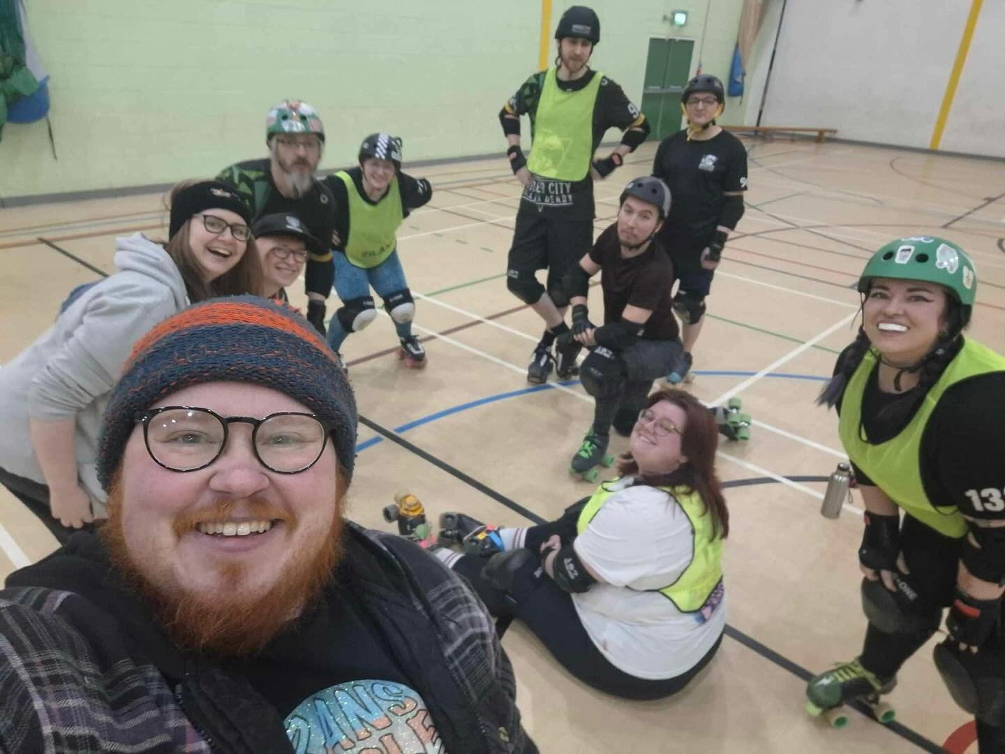Thursday night training was spent doing jam starts to put all the skills we&rsquo;ve learned recently into practice!

We were also blessed with a visit from Mr BCRD himself, G! It was an honour to have him helping out with reffing for the night 🤩🫶
