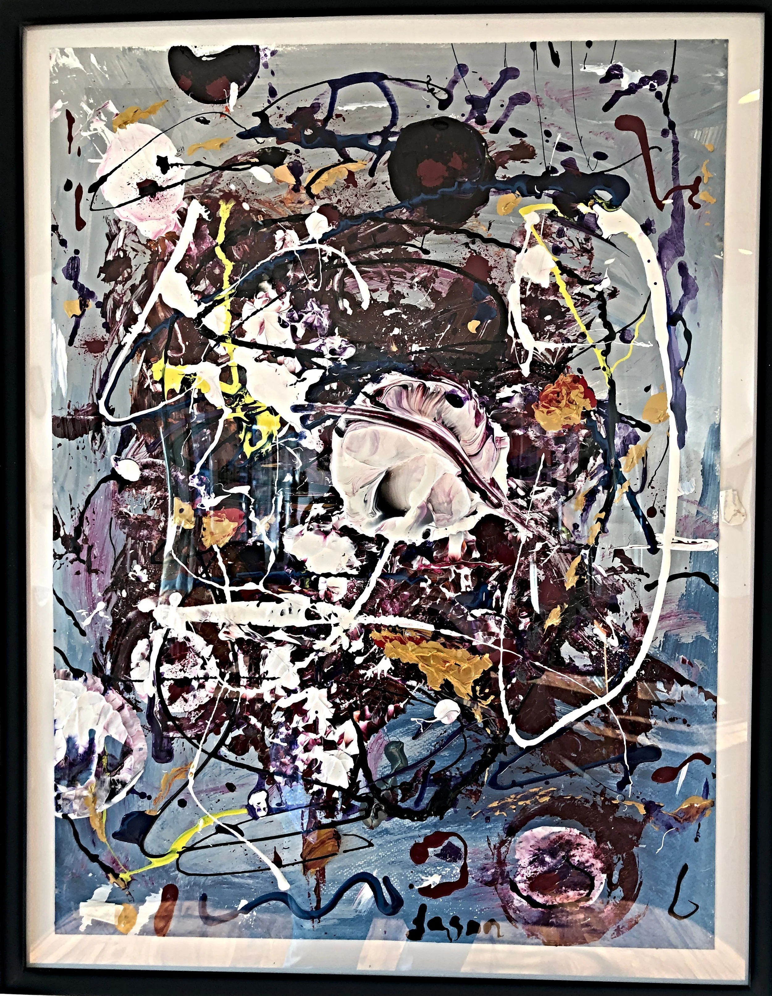 Sonorous ... 18"x24"  acrylic on paper