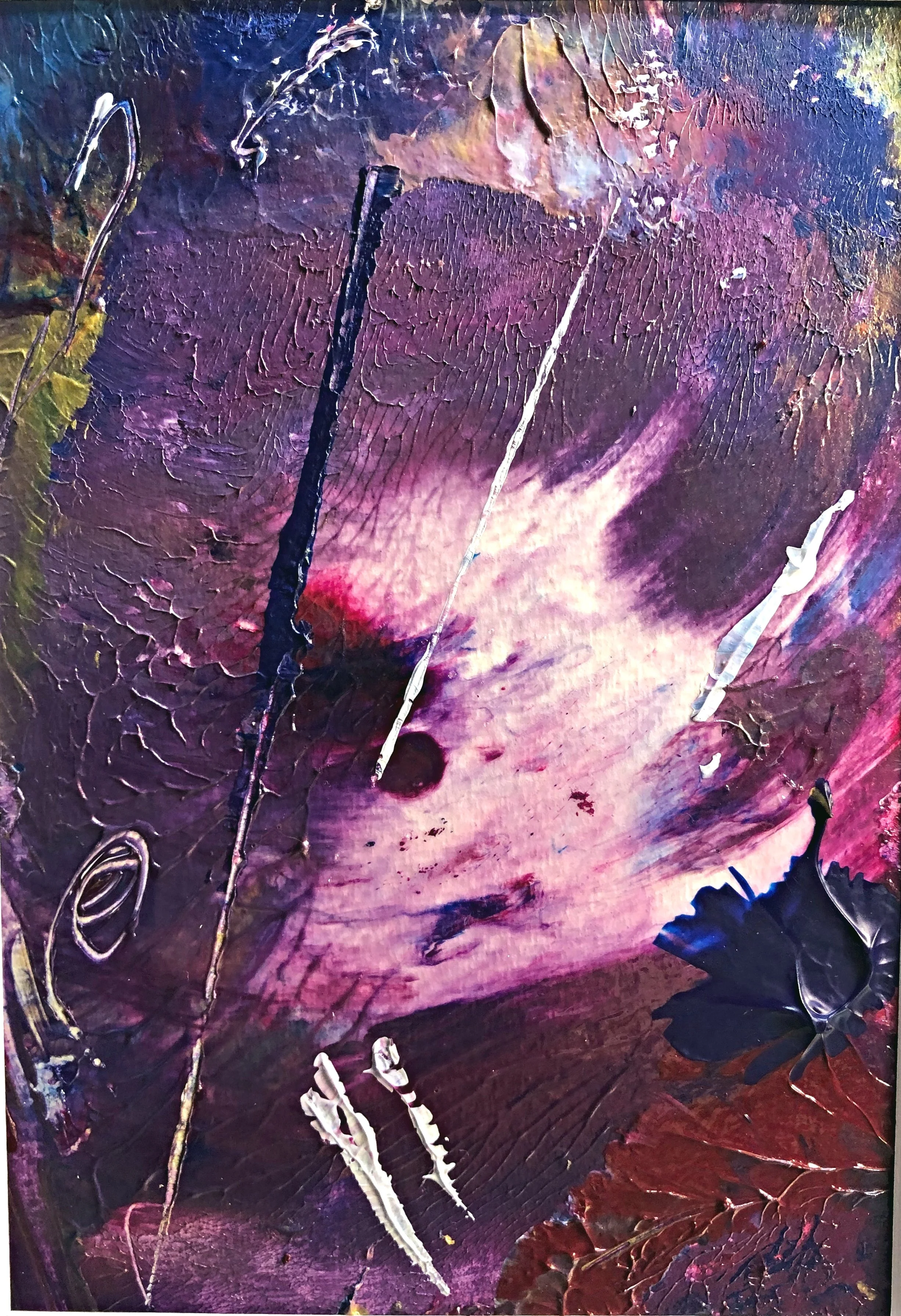 The Rhythms of Harmony ... 5 x 7in - Acrylic on 140 lb. paper