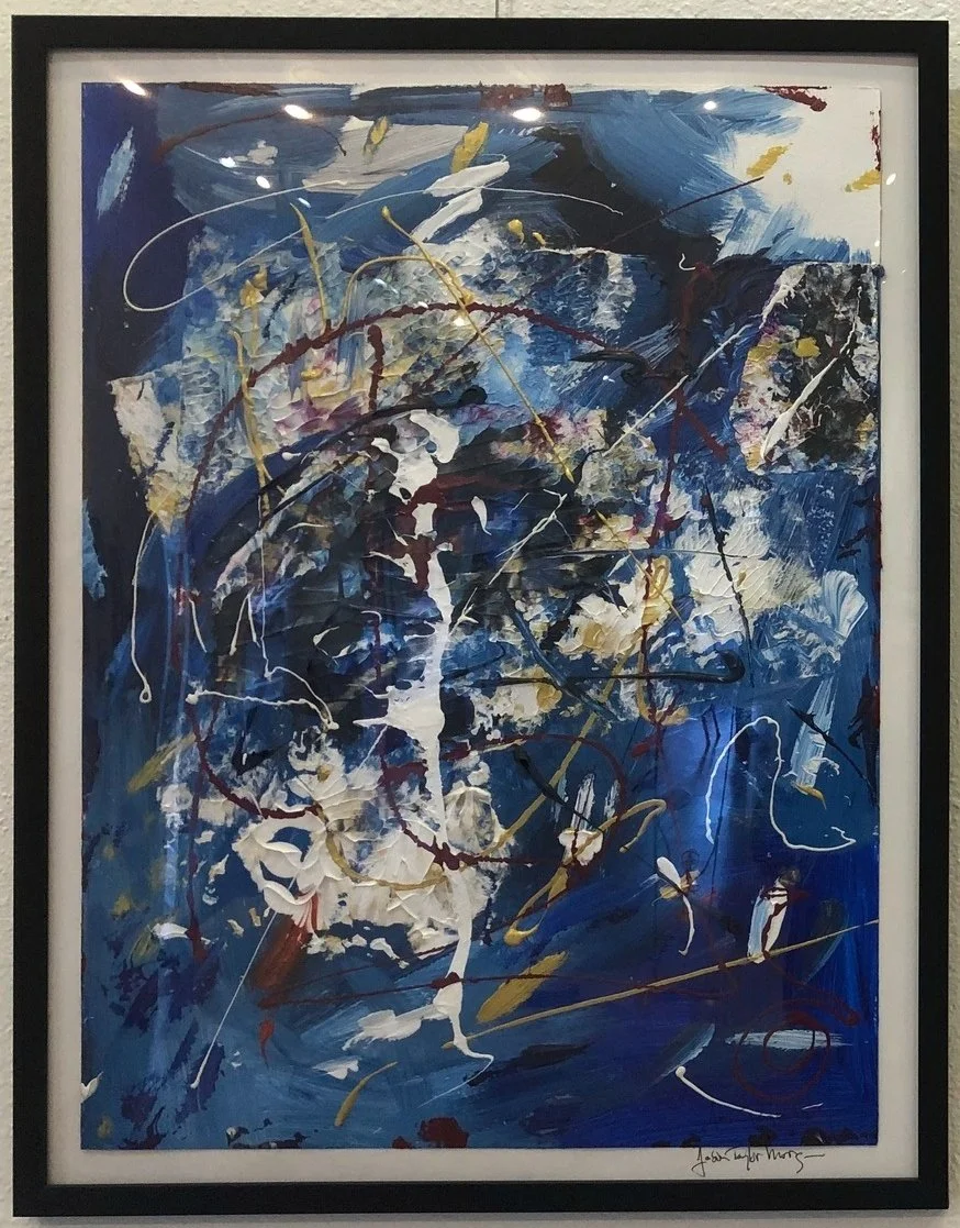 ETHEREAL BLUES ... 18 x 24 in. Acrylic on Paper $425