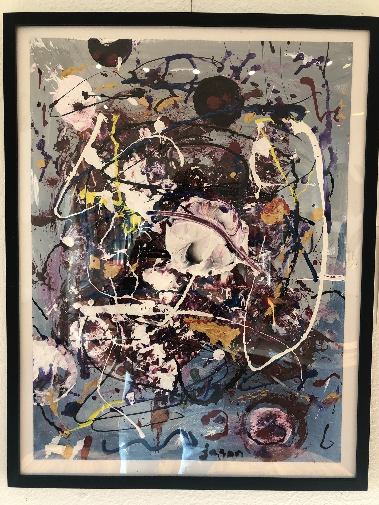 Sonorous ... 18"x24"  acrylic on paper