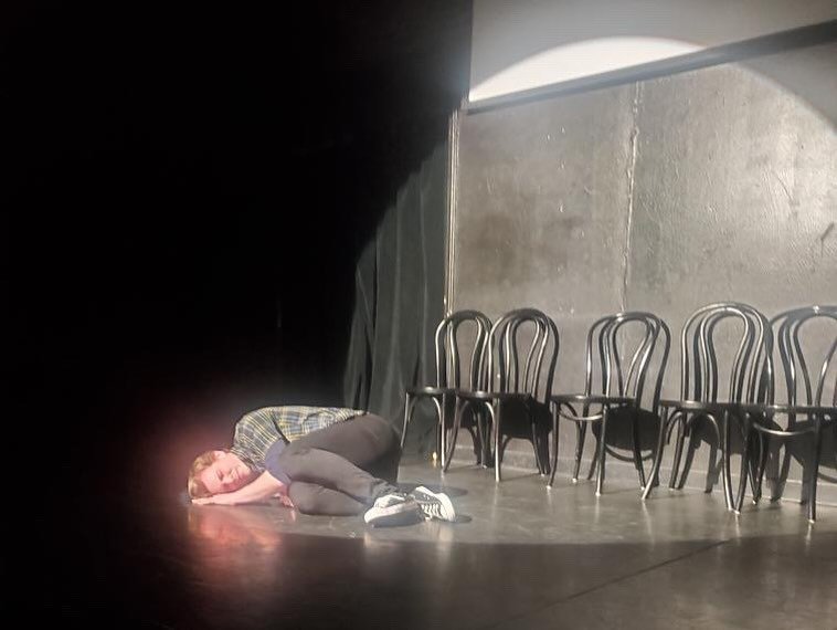 The first image is an accurate representation of how I feel now that the first show for @degrassithemusical is done. I&rsquo;ve entered into a fetal position to lie and wait for the next opportunity to get to do it again (the first act, THE FULL RUN,