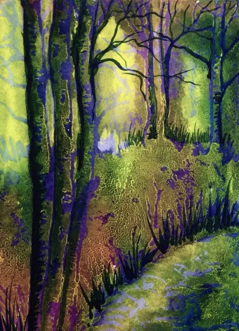 Textured Woodland £85 (NOW FULL)