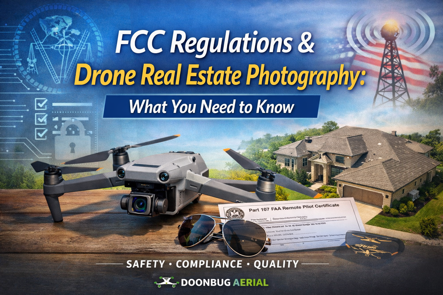 January Industry Update: FCC Equipment Coverage, Compliance, and What It Means for Drone Real Estate Photography