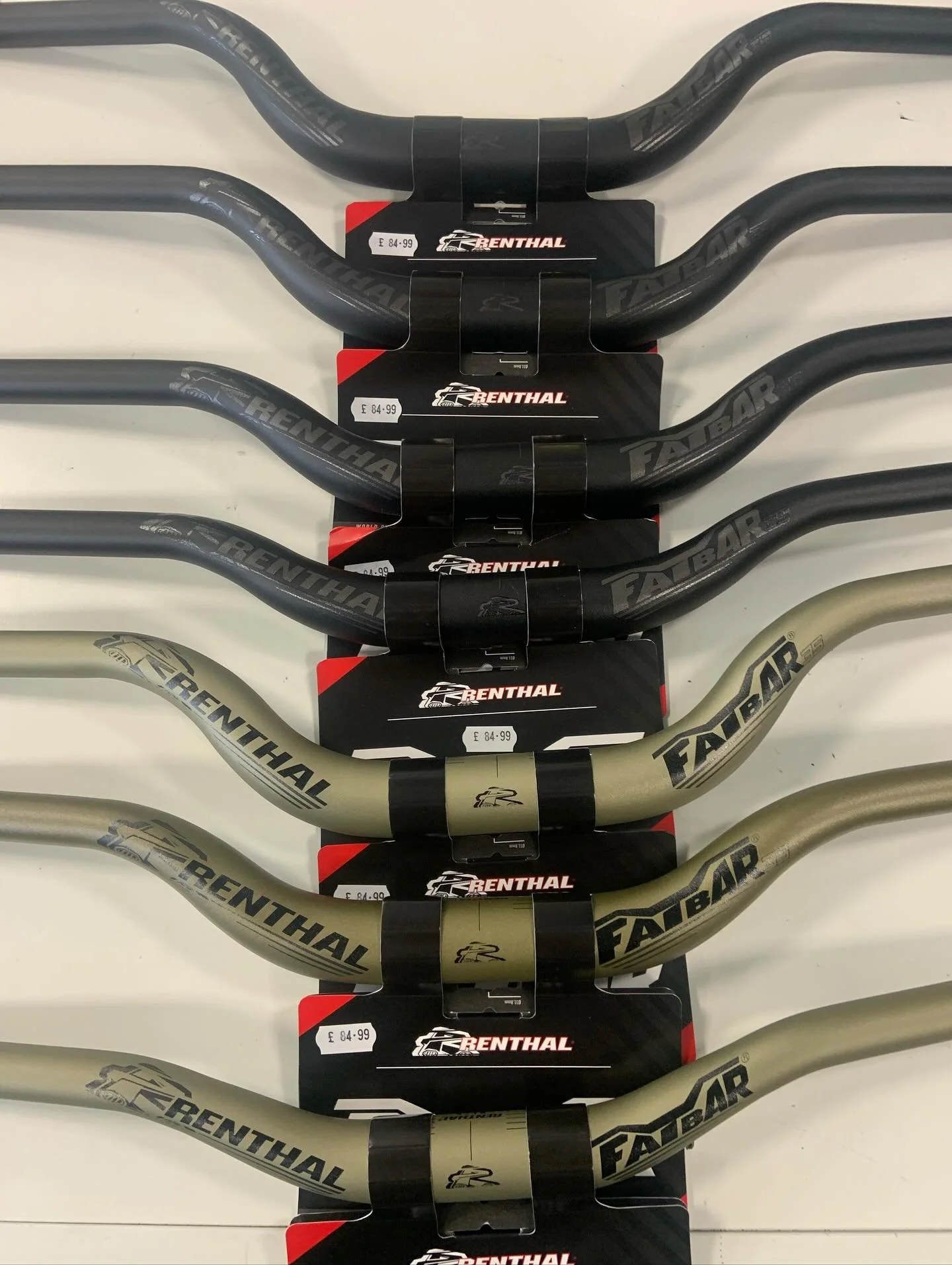 Ere mate, got any bars!!!
The new @renthal_cycling #handlebars have landed this week courtesy of the lovely folks @isondistribution
Available in black and gold in various rise heights from 40mm through to 70mm.
#abikeshopwithstock #localbikeshop #