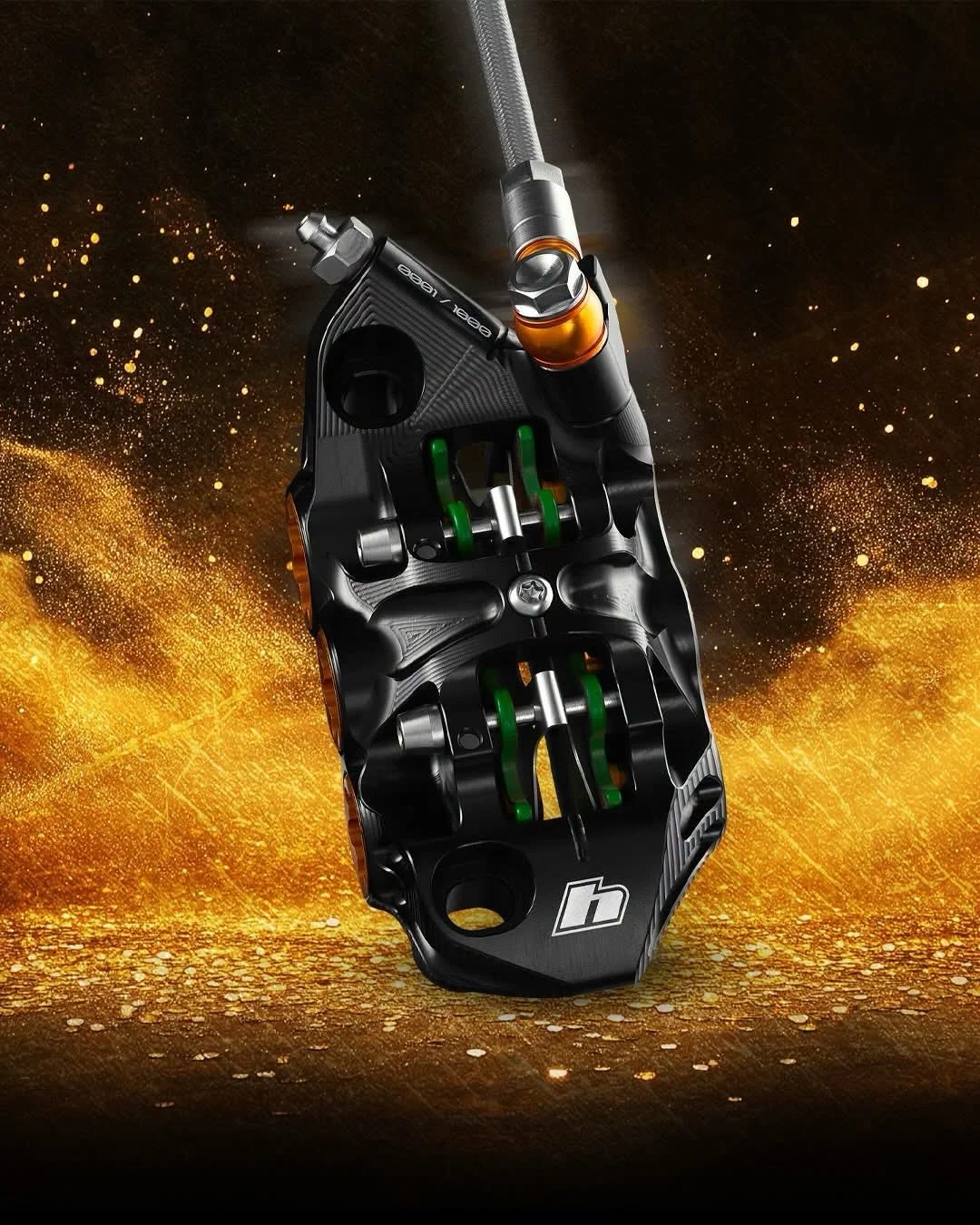 The Rebirth of a legend. 

The V6Ti returns, and to mark 20 years since the original Mono 6Ti, @hopetech are releasing a Special Mono Edition. Limited to 1,000 brake sets. Each one comes in the distinctive black and gold colourway, inspired by the or