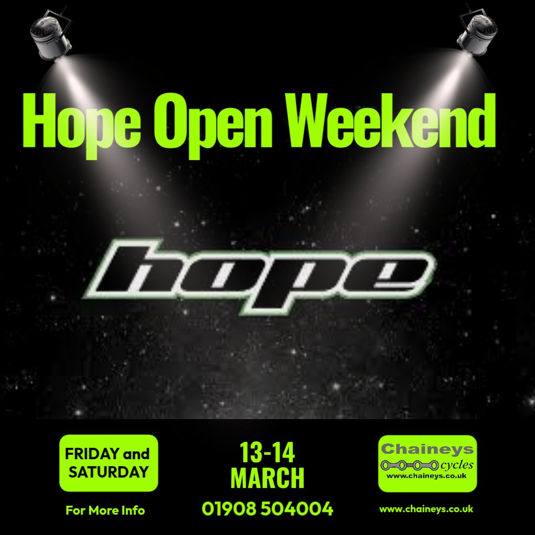 As many of you will already know we do love our Hope products, and we have dedicated a large area of the shop to the brand. 
So to say we are Super excited to be hosting this at our store in #miltonkeynes is an understatement.
On Friday 13th March be