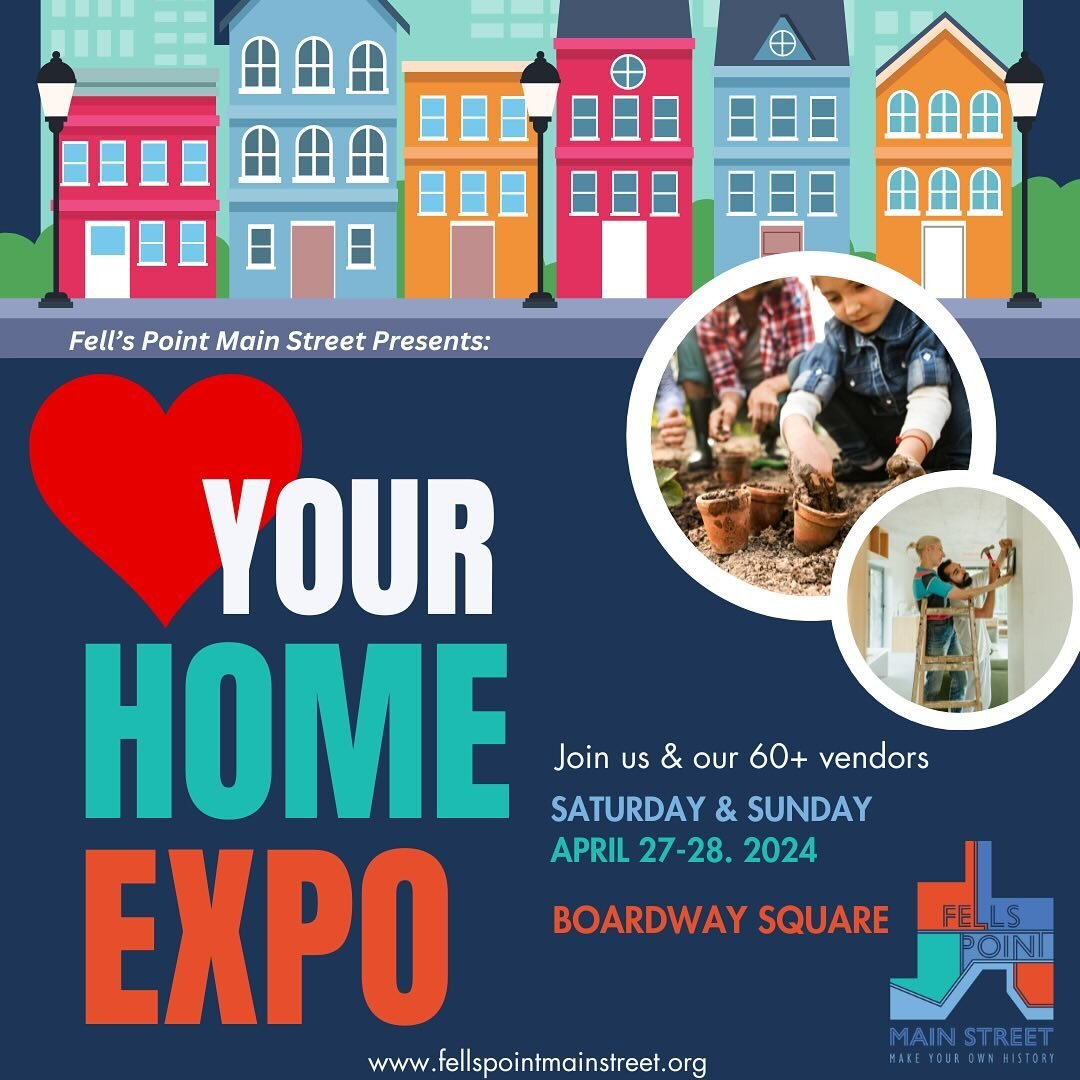 Save the Date! ✨Join us for a weekend of inspiration and community at the Love Your Home Expo! Explore the latest trends in home improvement, discover cleaning services, pet assistance, gardening tips, and connect with local city agencies. This famil