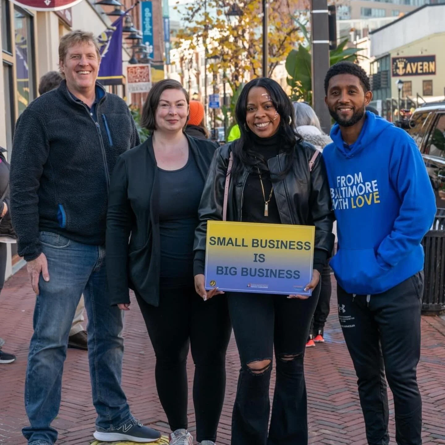 We can&rsquo;t wait to celebrate with you this Saturday! Fell&rsquo;s Point is the place to be this holiday season, but especially on Small Business Saturday! Show up to eat, drink and of course shop local Baltimore!❤️ #fellspointmainstreet #fellspoi