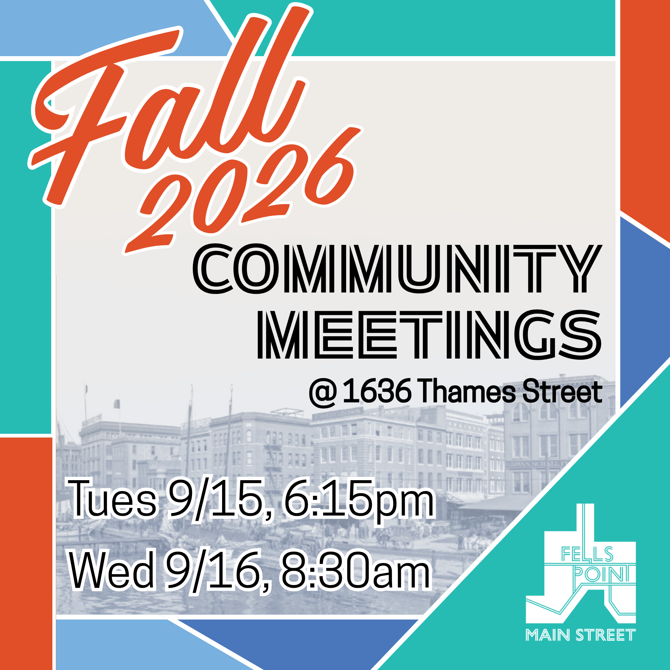 Fall Community Meeting