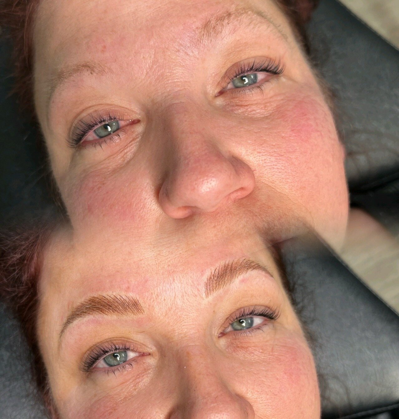 These beautiful Fluffy Combination Brows enhance this client's natural beauty. Elle crafted these stunners to complement this clients features and to add a touch of charm and elegance to her everyday look! 

Artist: Elle
Service: Combination Brows

S