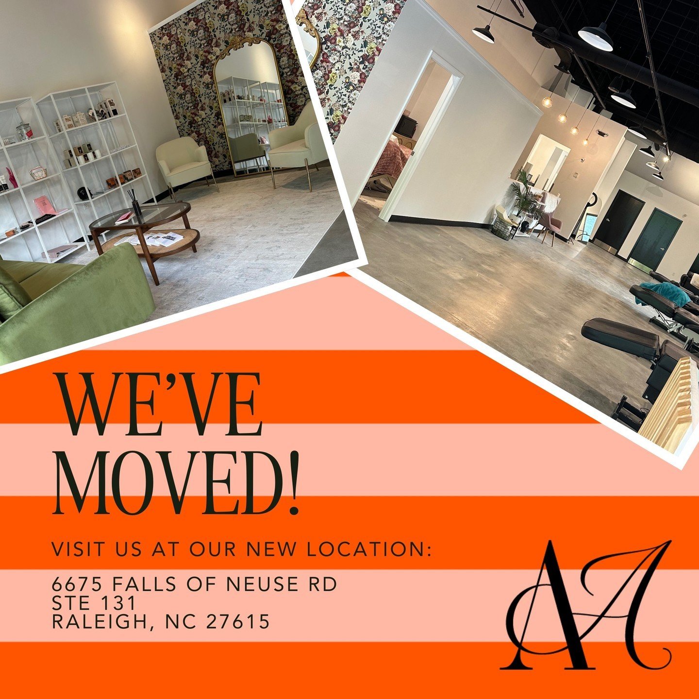 Big News Alert! 🎉 We've moved and the excitement is off the charts! 

Our new studio, just three doors down, is bigger, brighter, and brimming with possibilities! Can't wait to welcome you to our fabulous new space! Oh, and brace yourself for some i