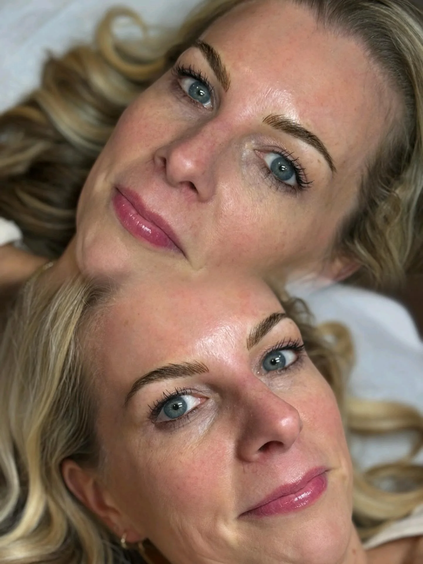 The perfect blend of soft strokes + velvety shading&hellip; these brows completely opened up her eyes and brought so much balance to her features. Natural, defined, and absolutely gorgeous. 

Artist: Jen 
Service: Combo Brows 

#raleighbrows #brows #