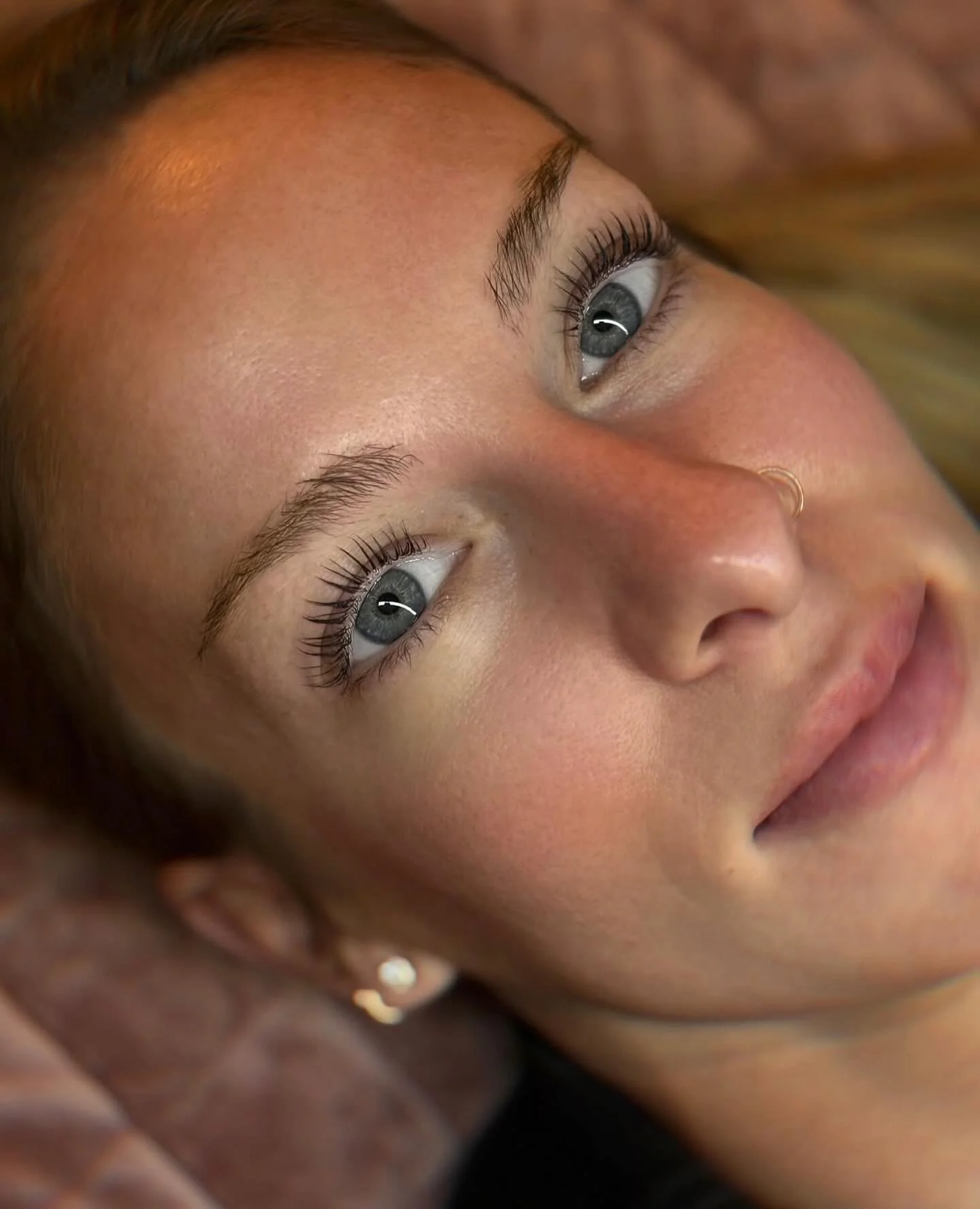 Lash lift &amp; tint amazingness ✨
Low-maintenance, natural-looking lashes that stay lifted, darker, and defined without mascara. Perfect for anyone who wants effortless &ldquo;I woke up like this&rdquo; lashes.

Artist: Andrea 
Service: Lash Lift + 