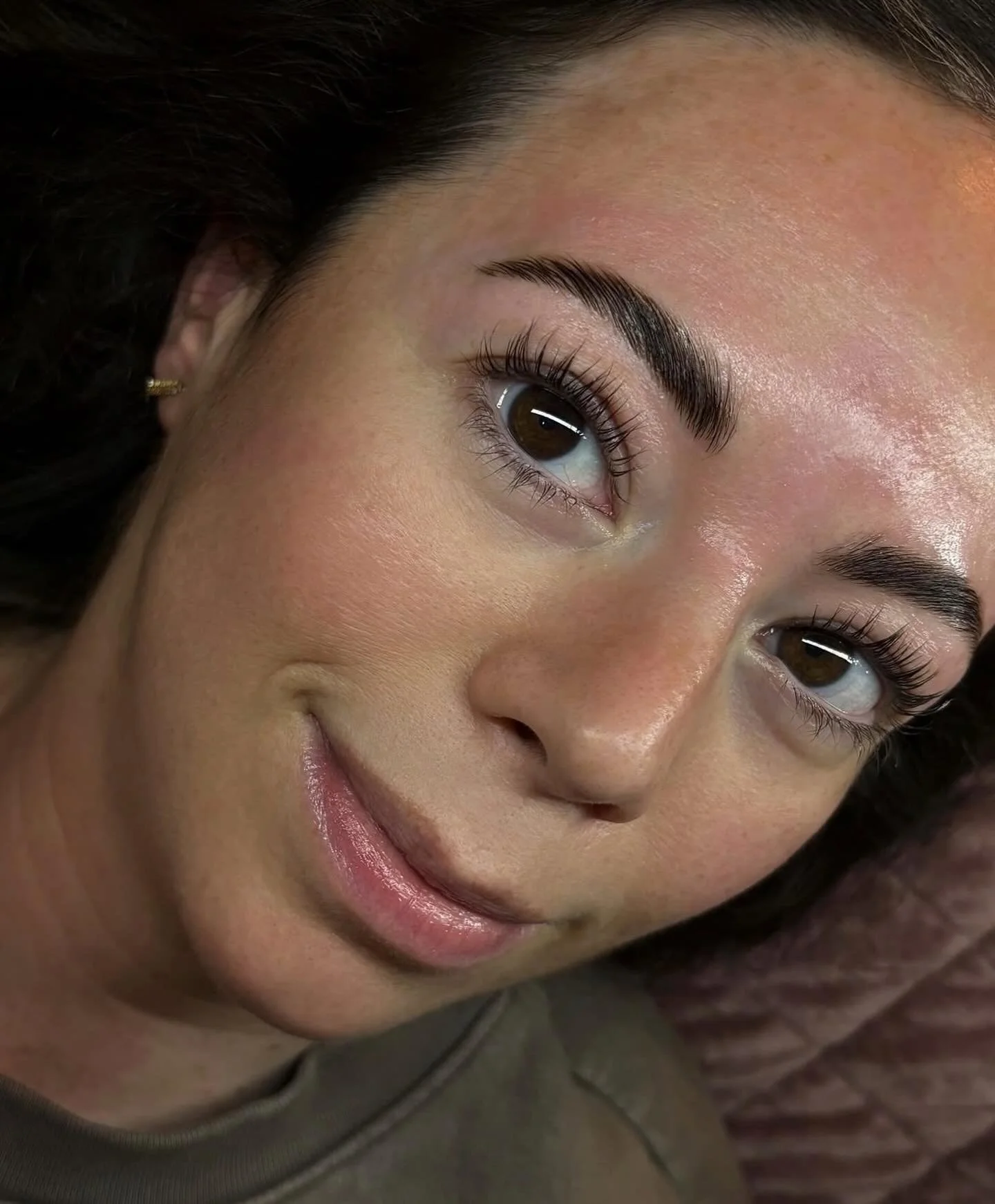 Soft, lifted lashes + perfectly styled brows = the ultimate low-maintenance glow ✨
A lash lift &amp; tint paired with a brow lamination gives you darker, fuller-looking lashes and fluffy, shaped brows that stay put for weeks. Wake up polished without