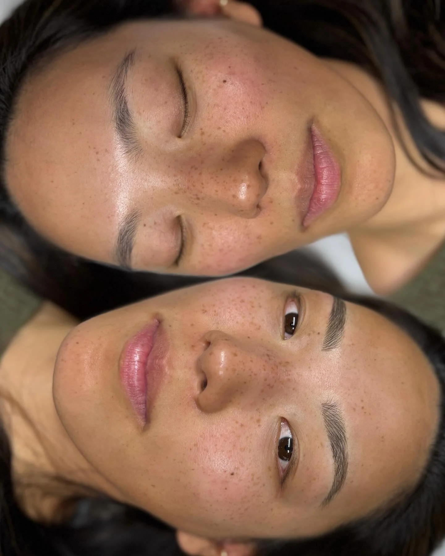 Nano brows that look like you just woke up with perfect brows? Yes please. ✨ These ultra-fine strokes blend seamlessly with natural hair for a soft, effortless look that still makes a statement. Proof that sometimes the most subtle changes make the b