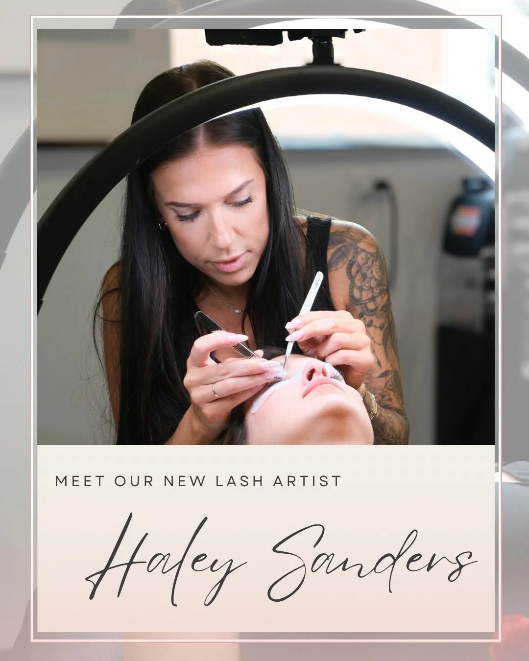 We&rsquo;re so excited to welcome Haley Sanders to the Altered Aesthetics family! 

A Southern California girl now calling Raleigh home, Haley brings 10 years of beauty industry experience and 6 years of lash expertise to our studio. She specializes 