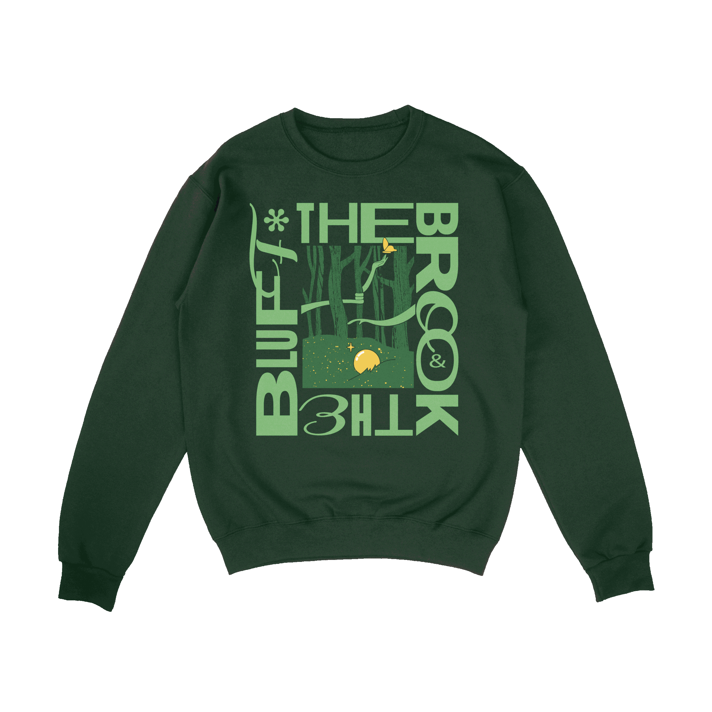 merch design gif featuring designs for Caamp, Wax Jackets, The 502s, Madeline The Person, The Brook and The Bluff, David Gray and Madison Cunningham