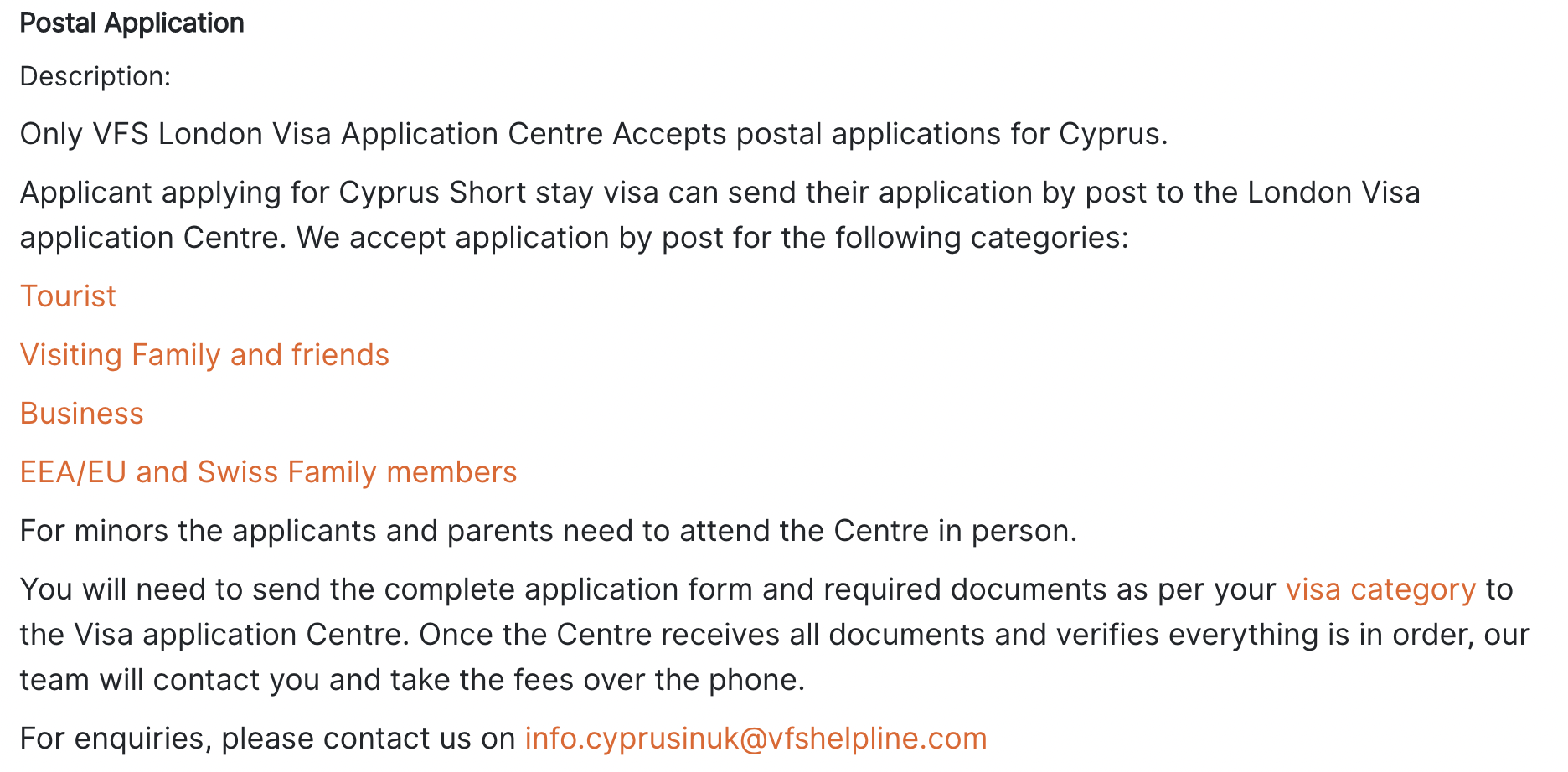 cyprus tourist visa uk